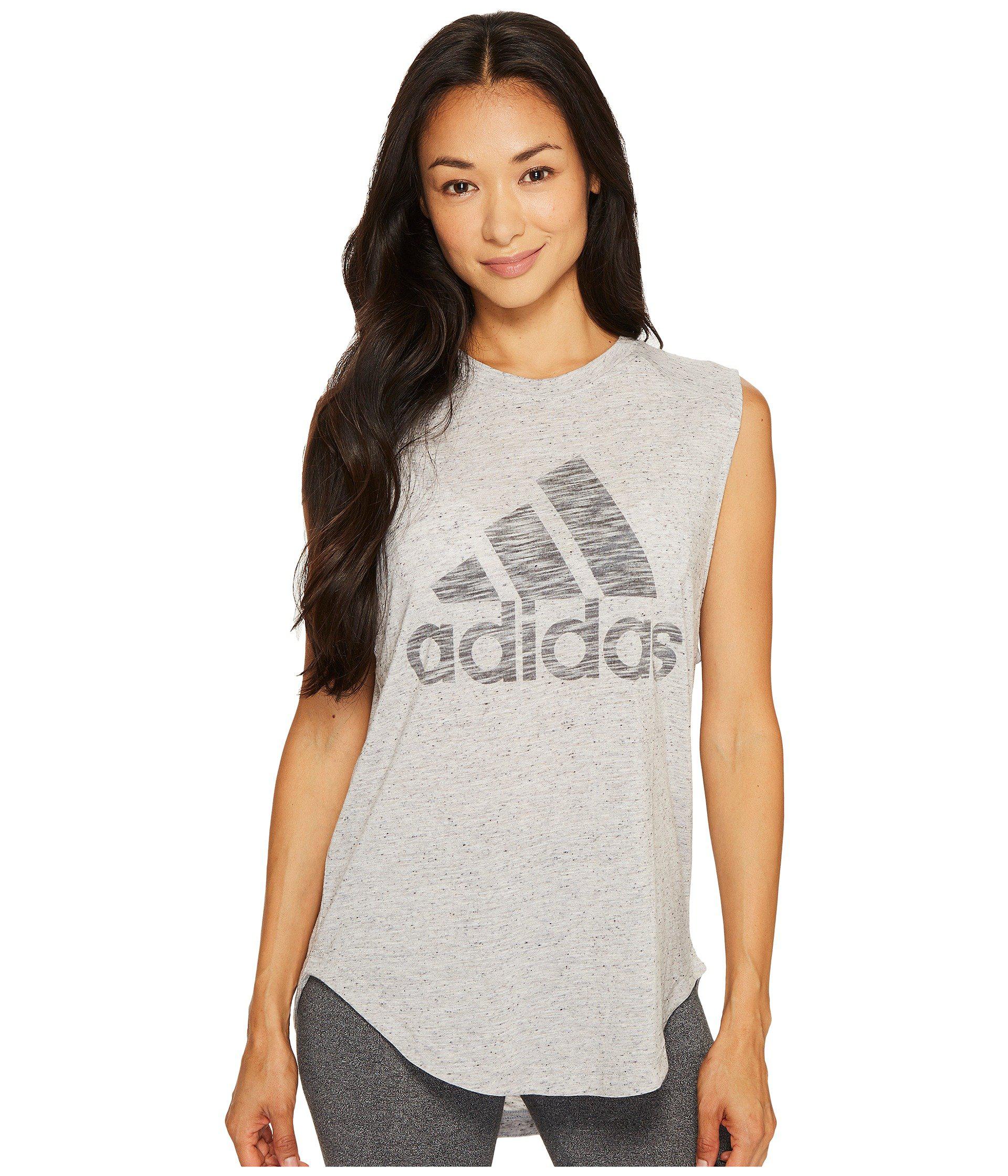 adidas women's winners muscle tank top