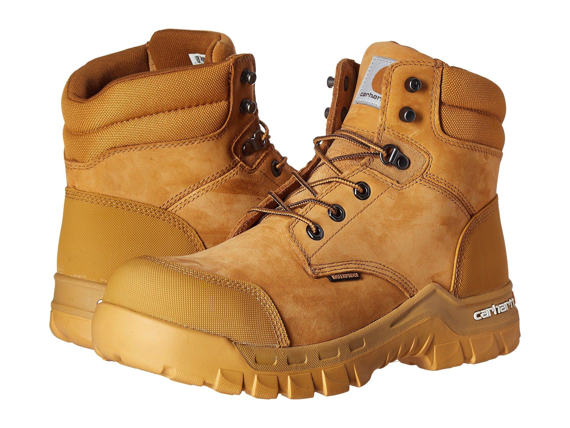 carhartt rugged flex waterproof composite toe work boot