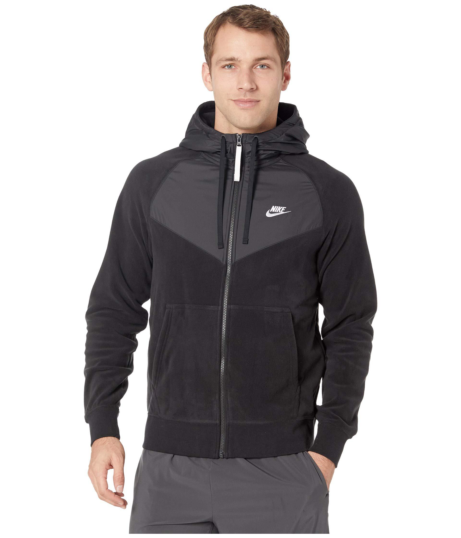 nike men's ce winter full zip hoodie