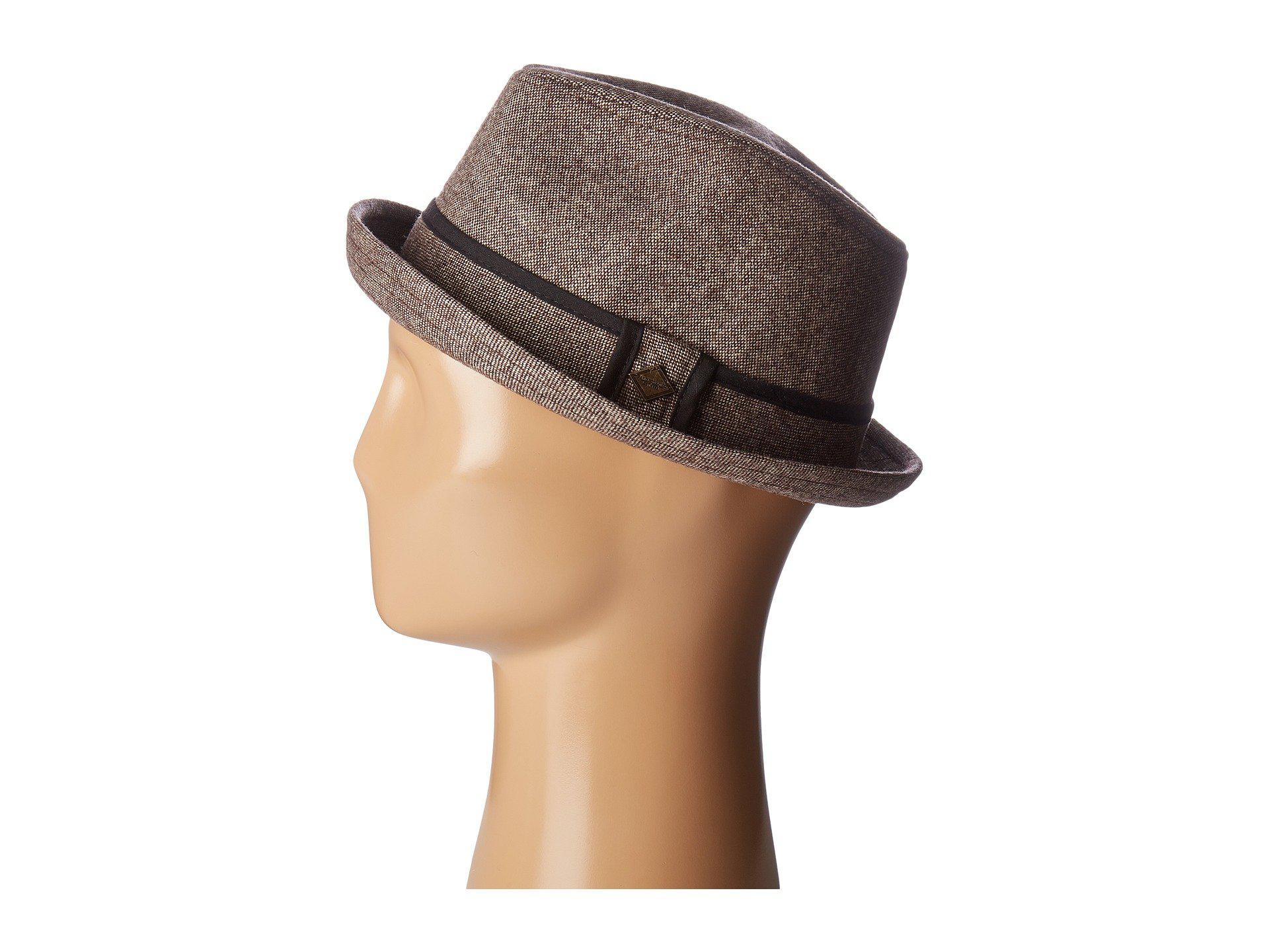 tweed pork pie hat