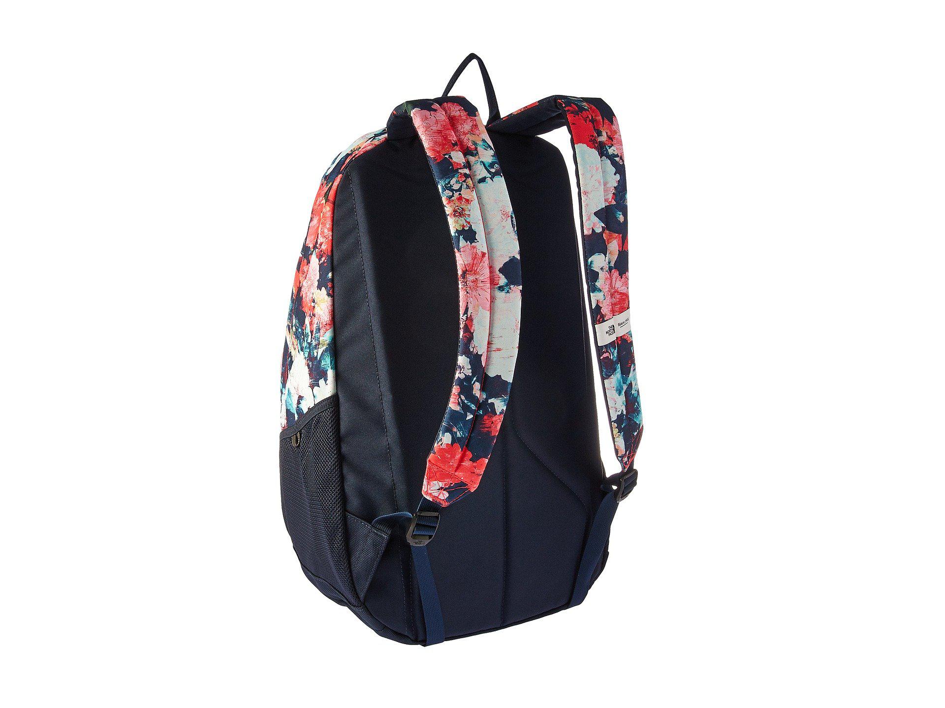 north face wise guy backpack floral