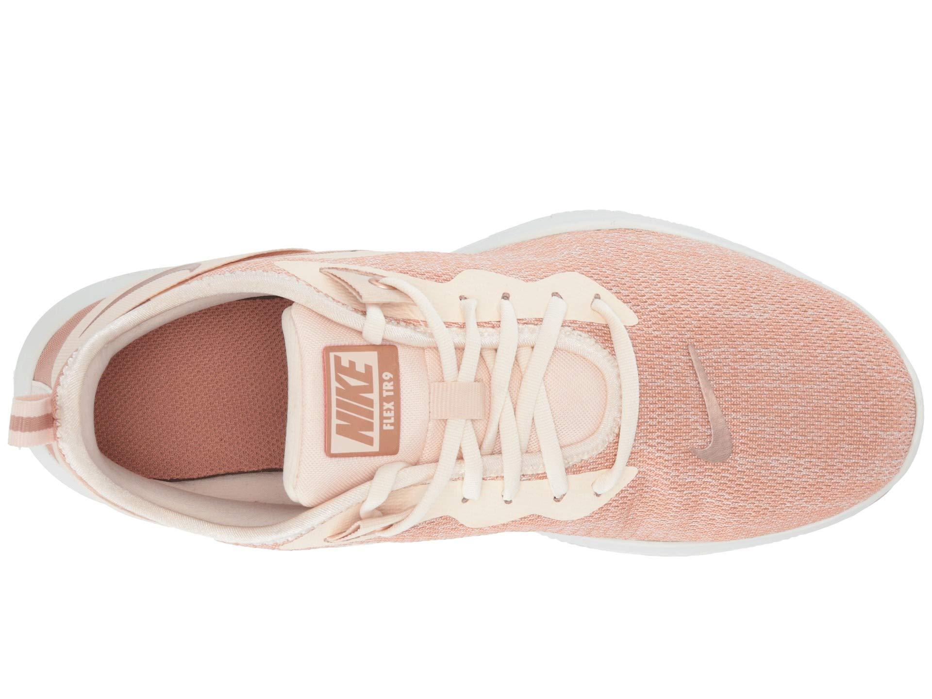nike training flex rose gold