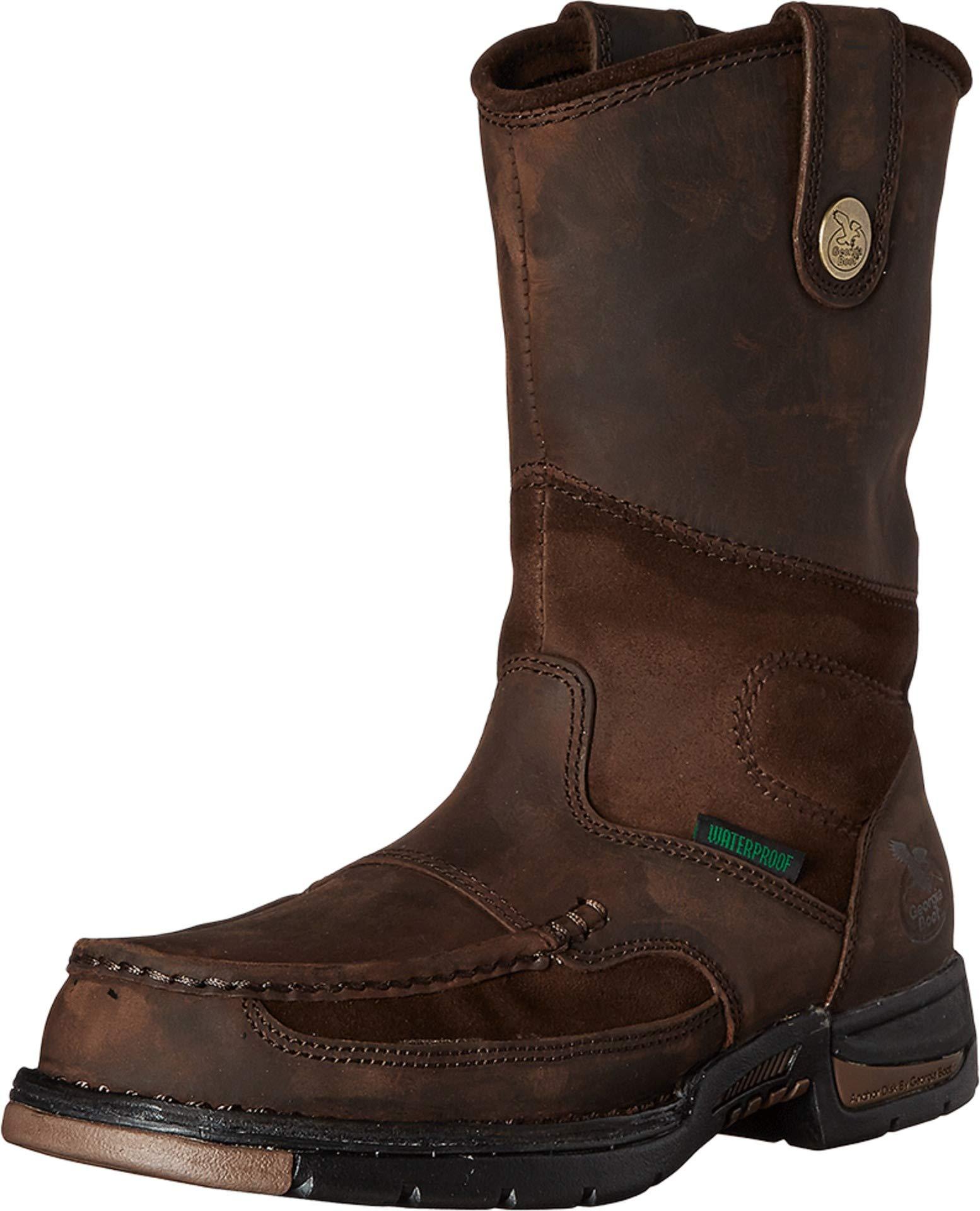 georgia boots wellington steel toe