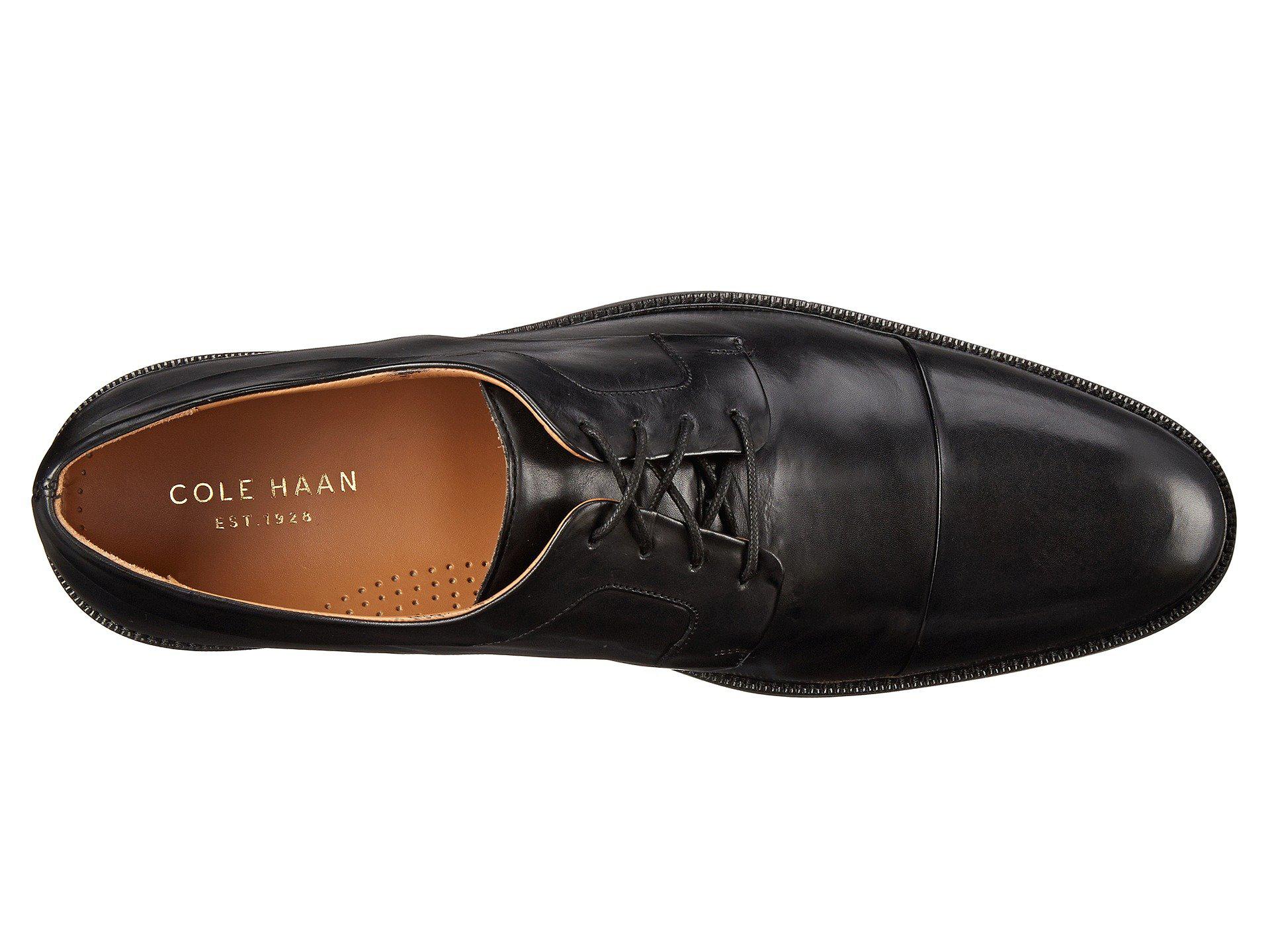 warren cap toe derby cole haan