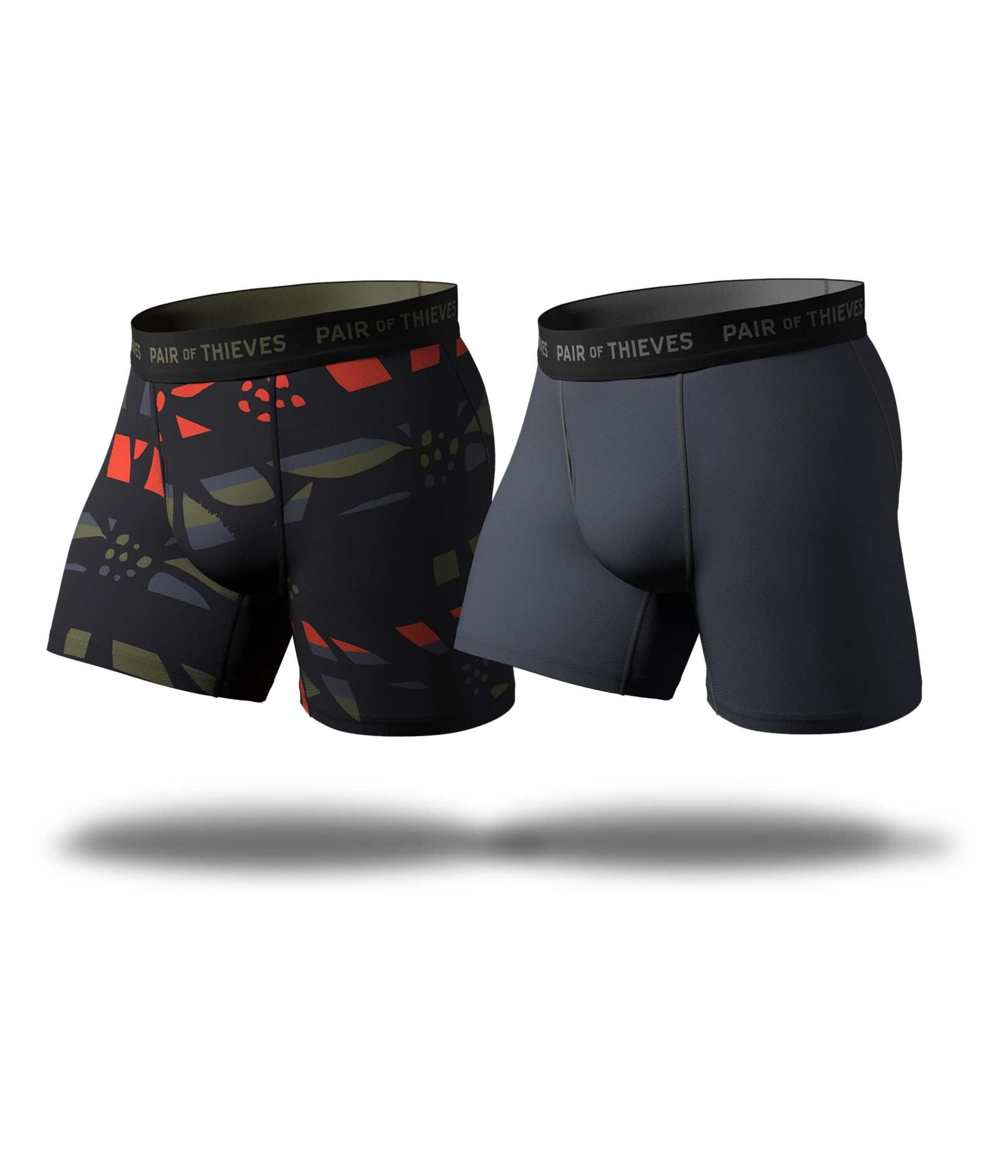 Pair of Thieves Floral Glitch Boxer Brief 2pack in Black for Men Lyst