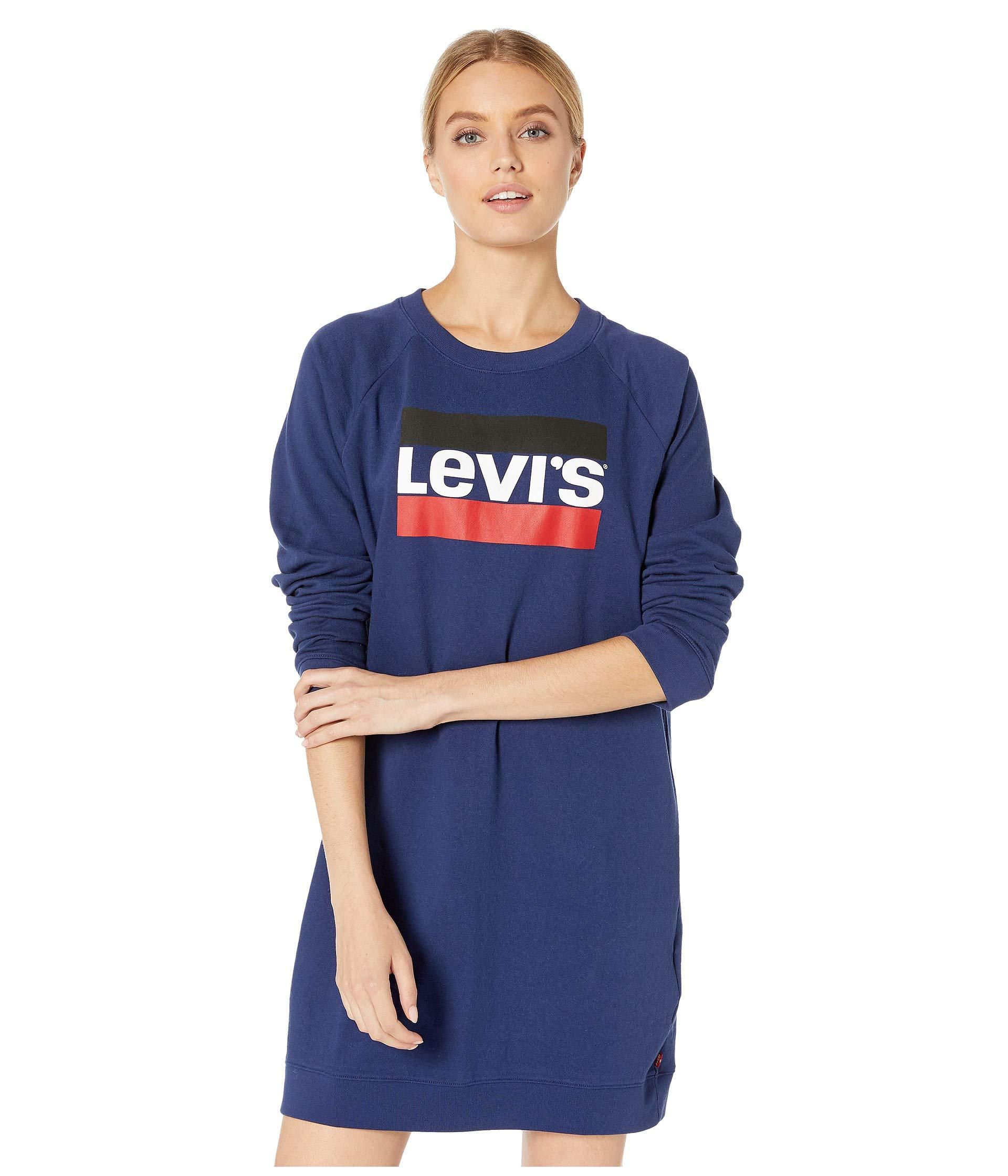 levi's sweatshirt dress