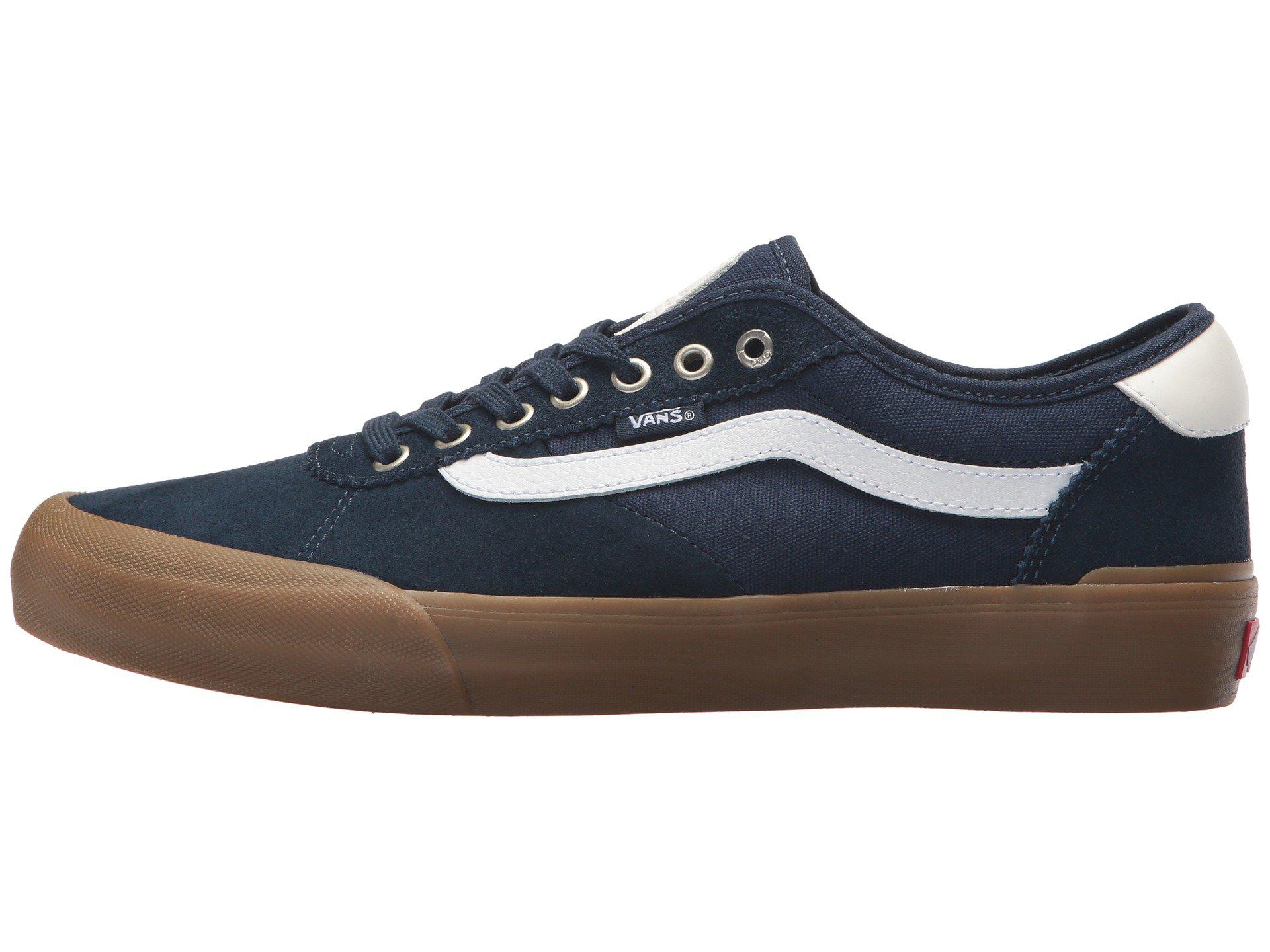 Vans Canvas Chima Pro 2 (navy/gum/white) Men's Skate Shoes in Blue for Men  | Lyst