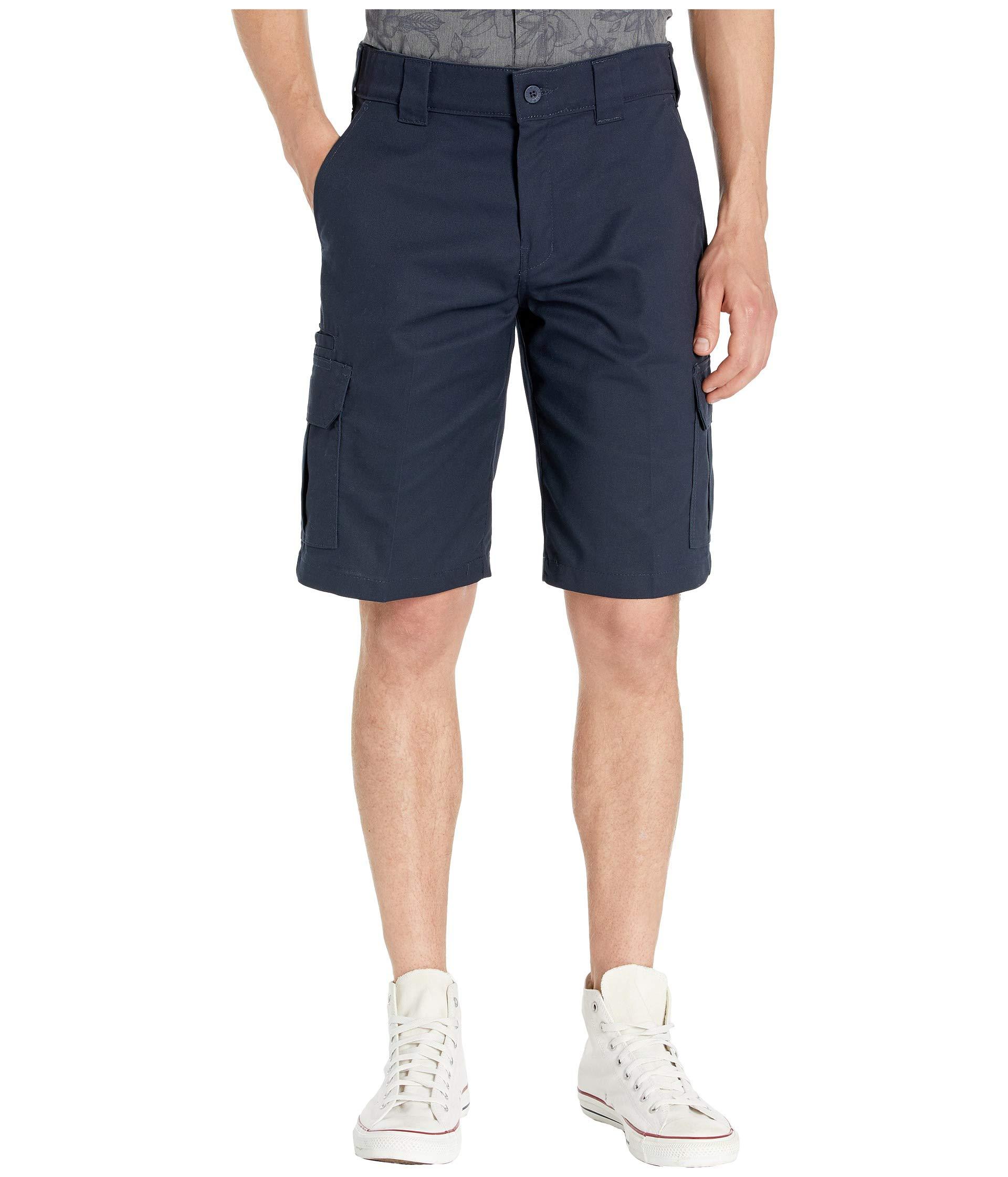 Dickies Synthetic 11 Cargo Work Active Waist Shorts Regular Fit in Dark