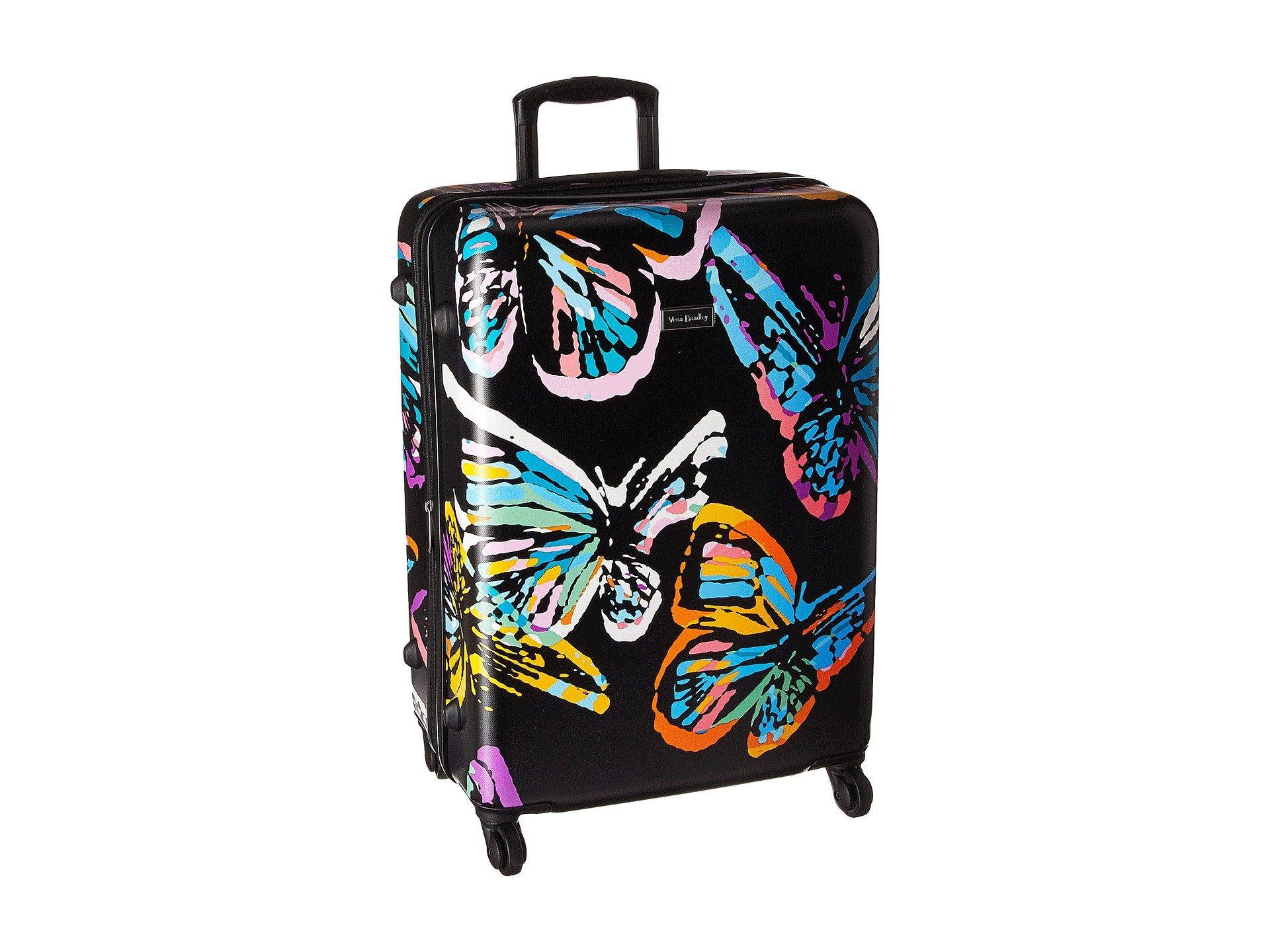 Vera Bradley Large Hardside Spinner in Black Save 19 Lyst