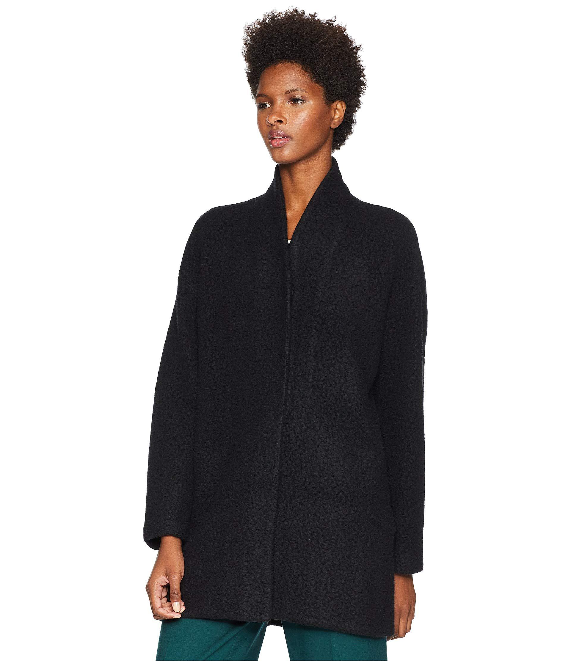 eileen fisher boucle jacket