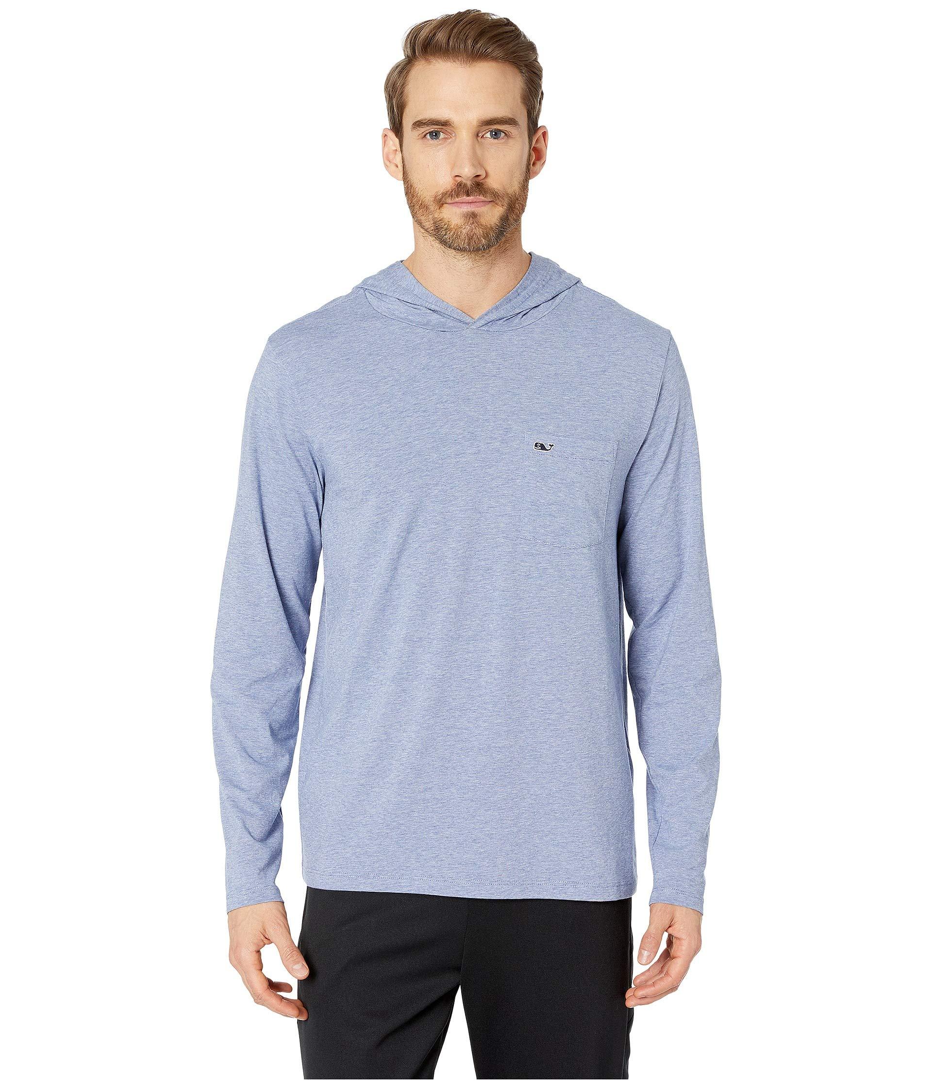 Vineyard Vines Cotton Long Sleeve Performance Edgartown Hoodie T-shirt ...