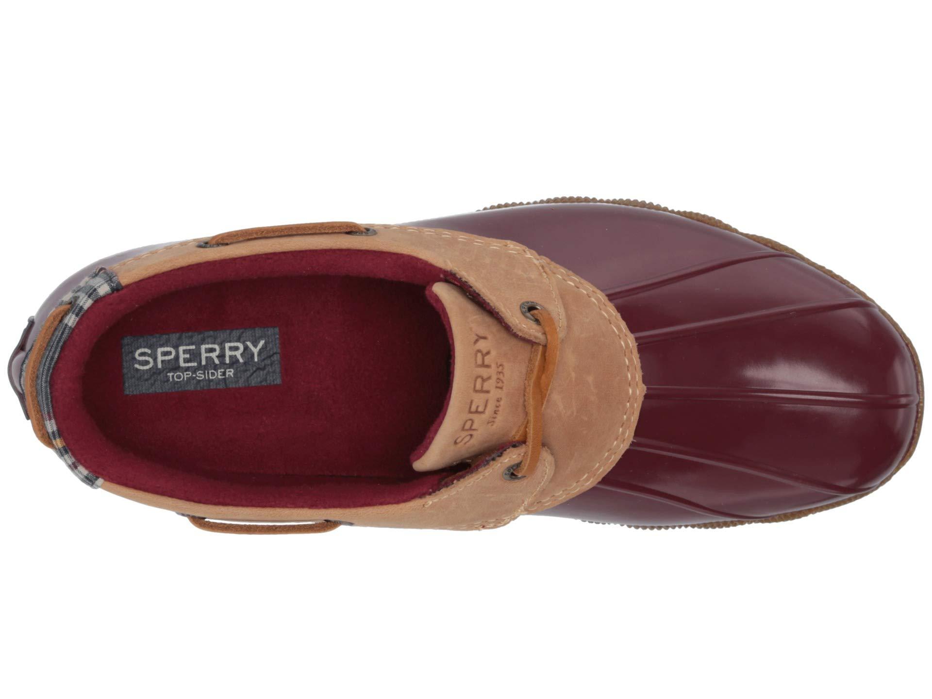 sperry saltwater 1 eye duck boot