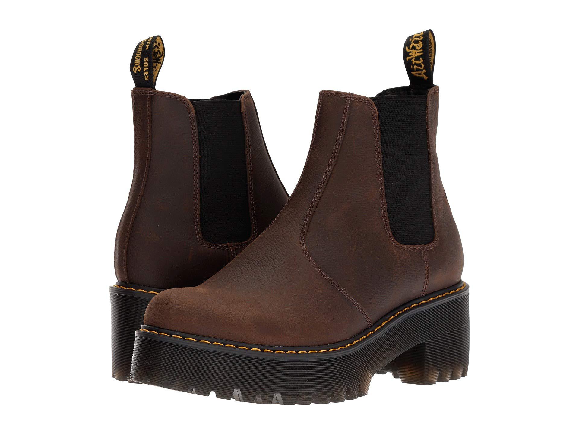 dr martens rometty dark brown