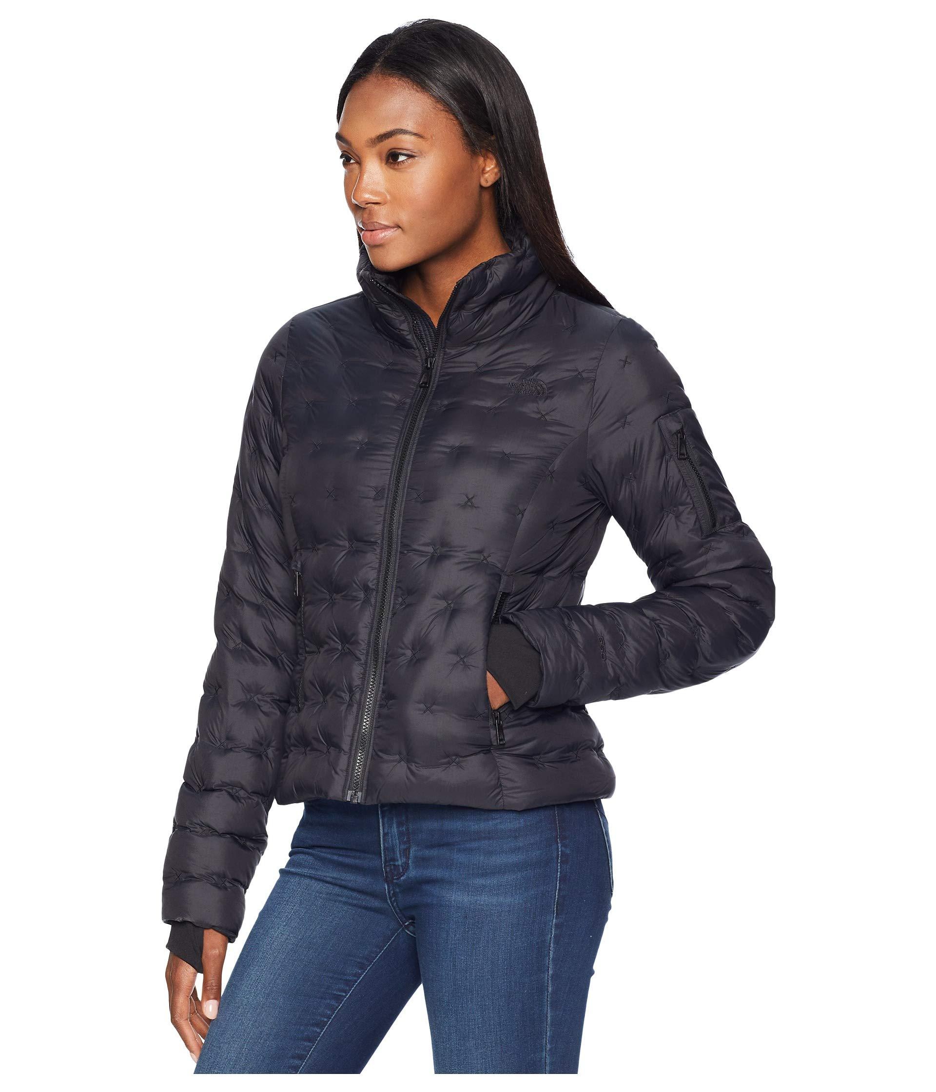 The North Face Goose Holladown Crop Jacket in Black - Lyst