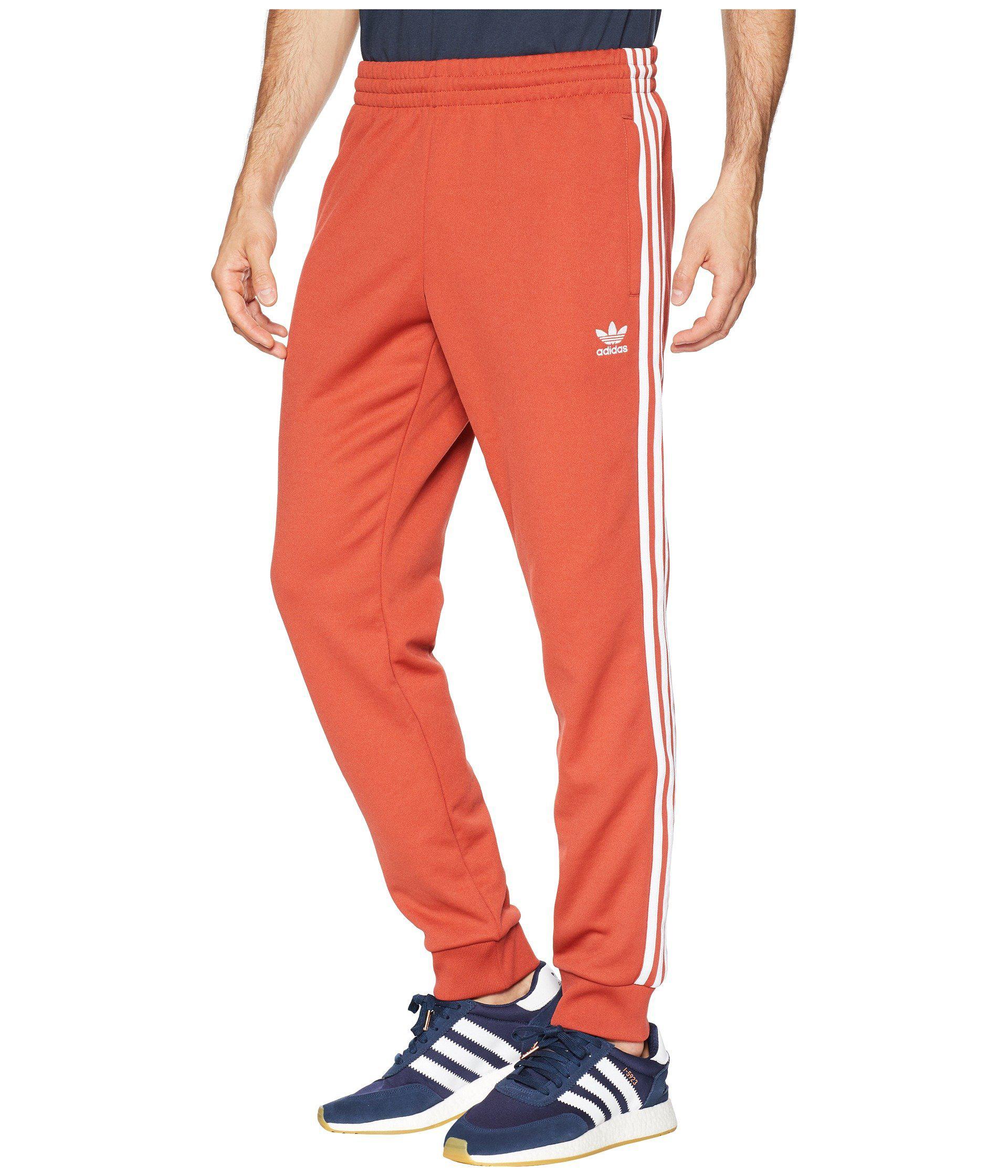 adidas Originals Superstar Track Pants (shift Orange) Workout for |