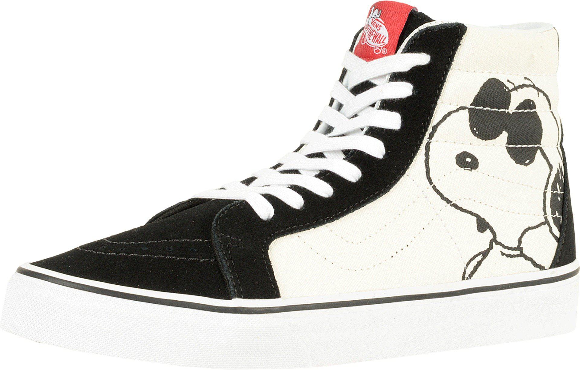 vans sk8 hi peanuts flying ace skate shoe
