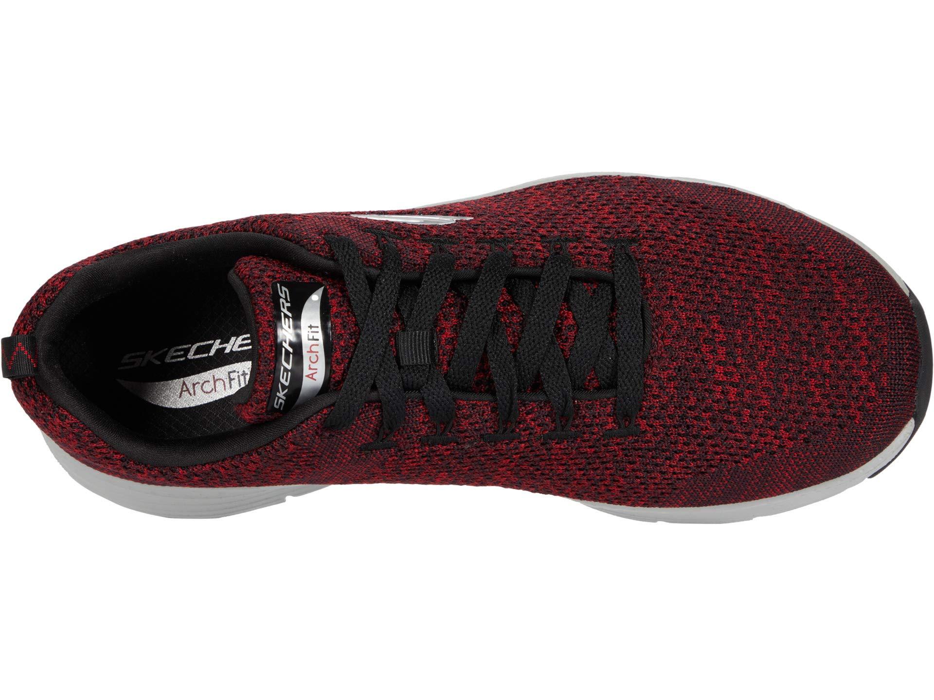 arch fit skechers red