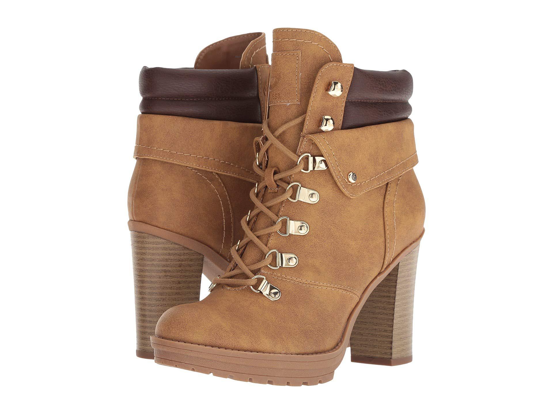 genja heeled hiker booties