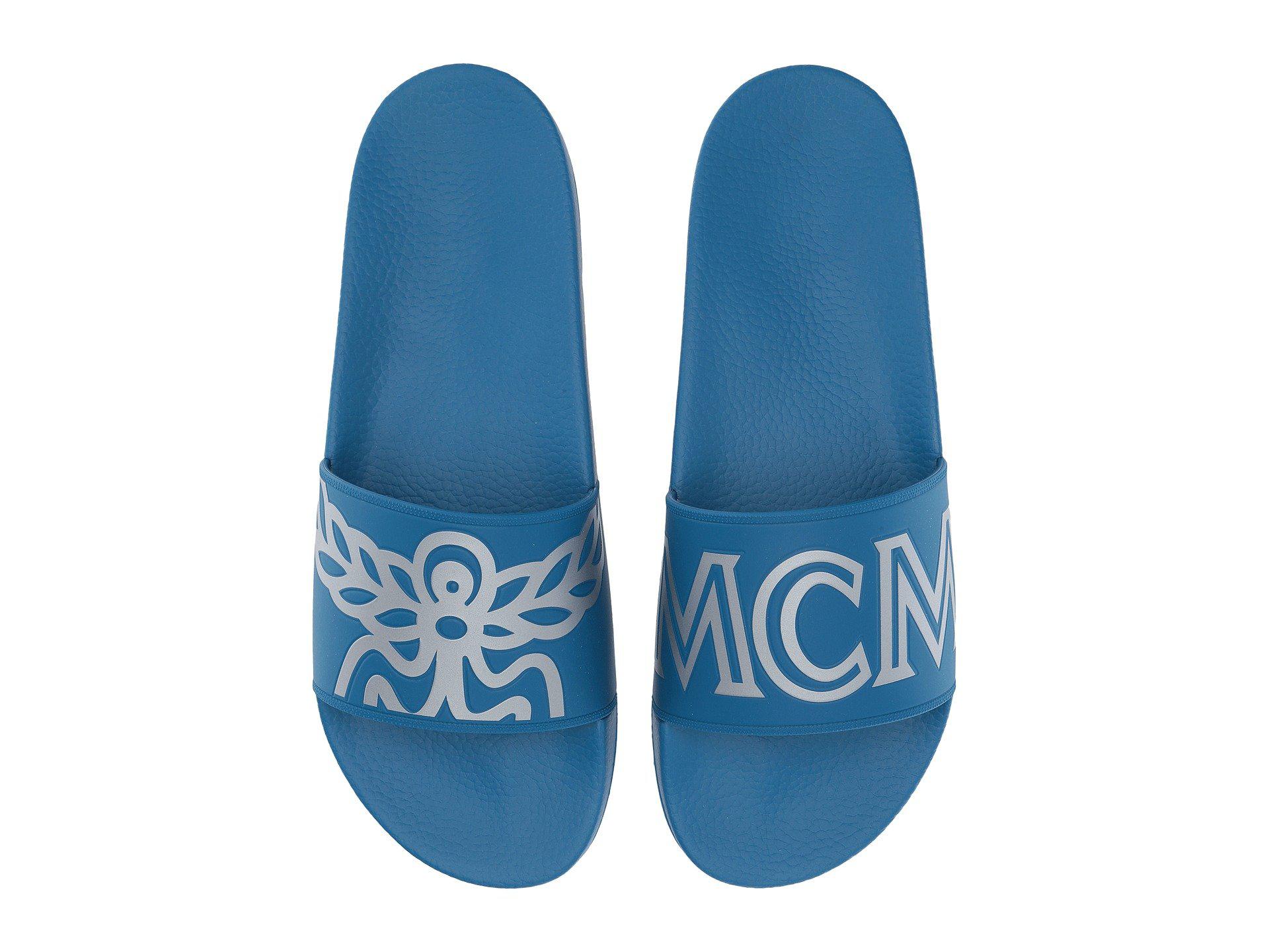 mcm slides blue