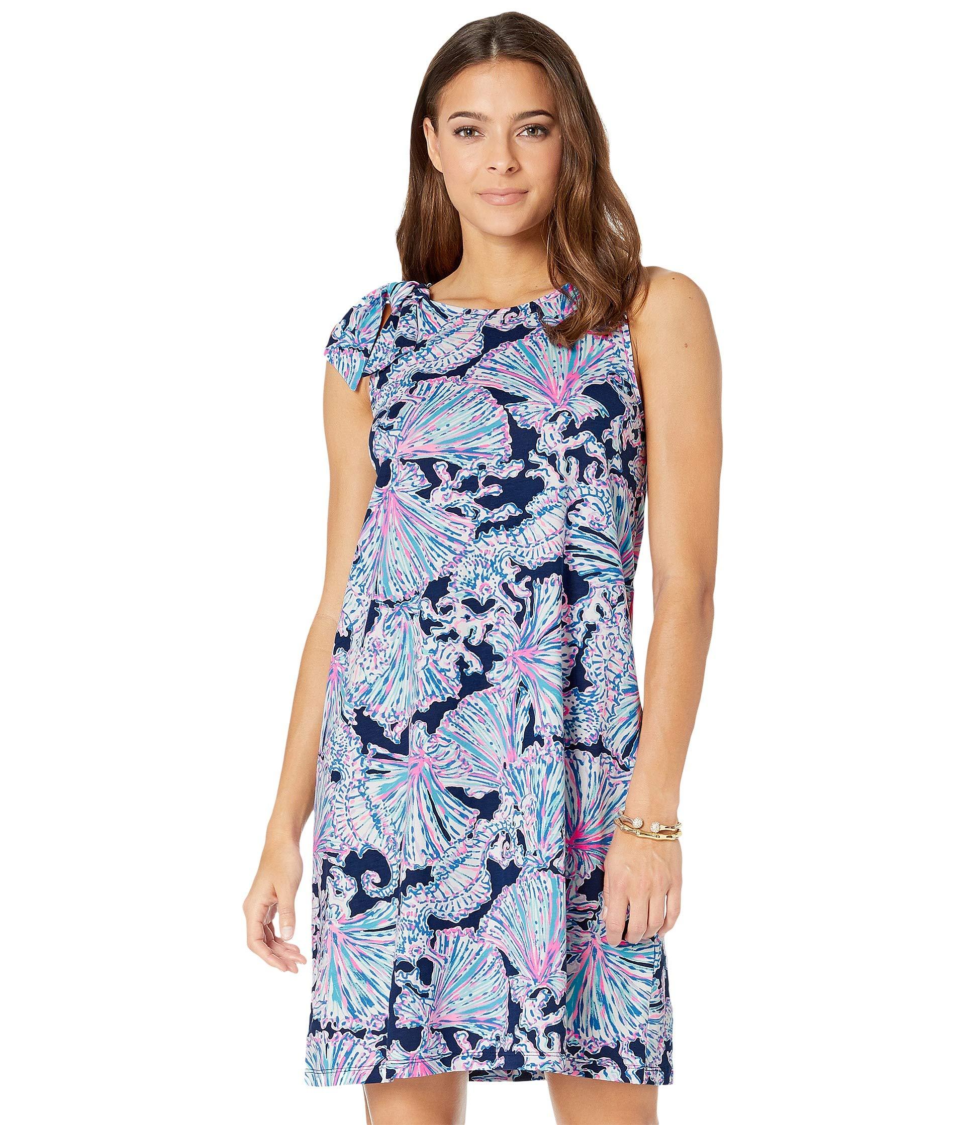 Lilly Pulitzer Cotton Luella Dress in Blue - Lyst