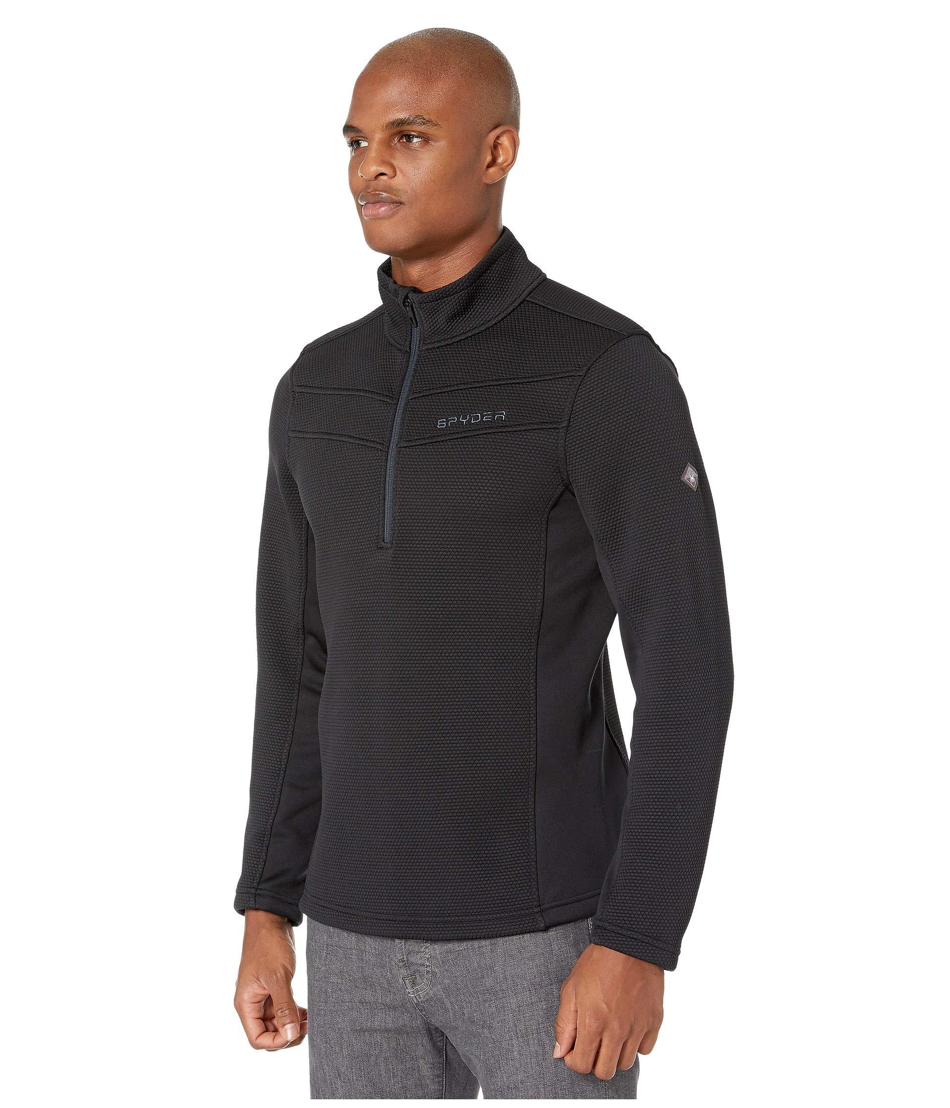 spyder jacket half zip