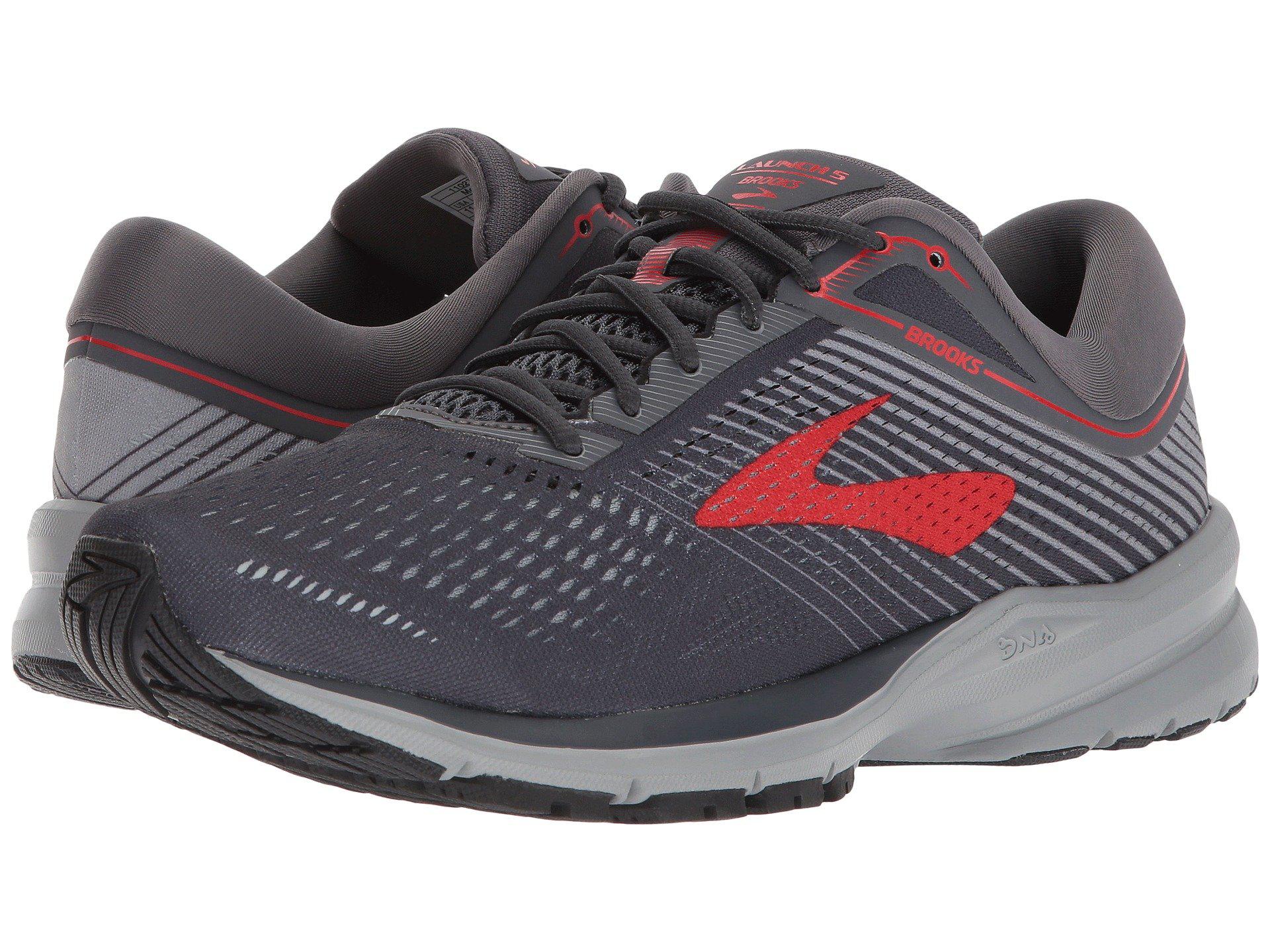 brooks launch 5 grey