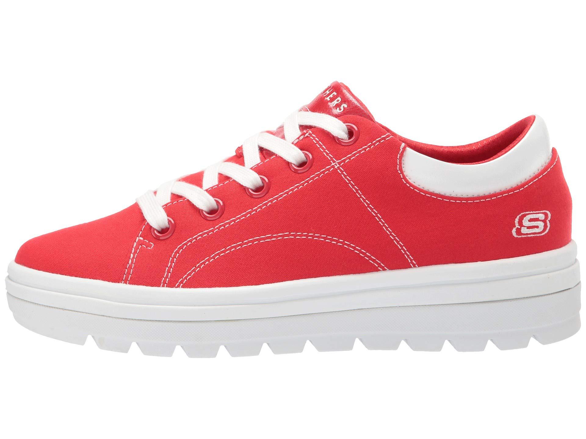 Skechers Street Cleat-bring It Back Trainers in Red - Lyst
