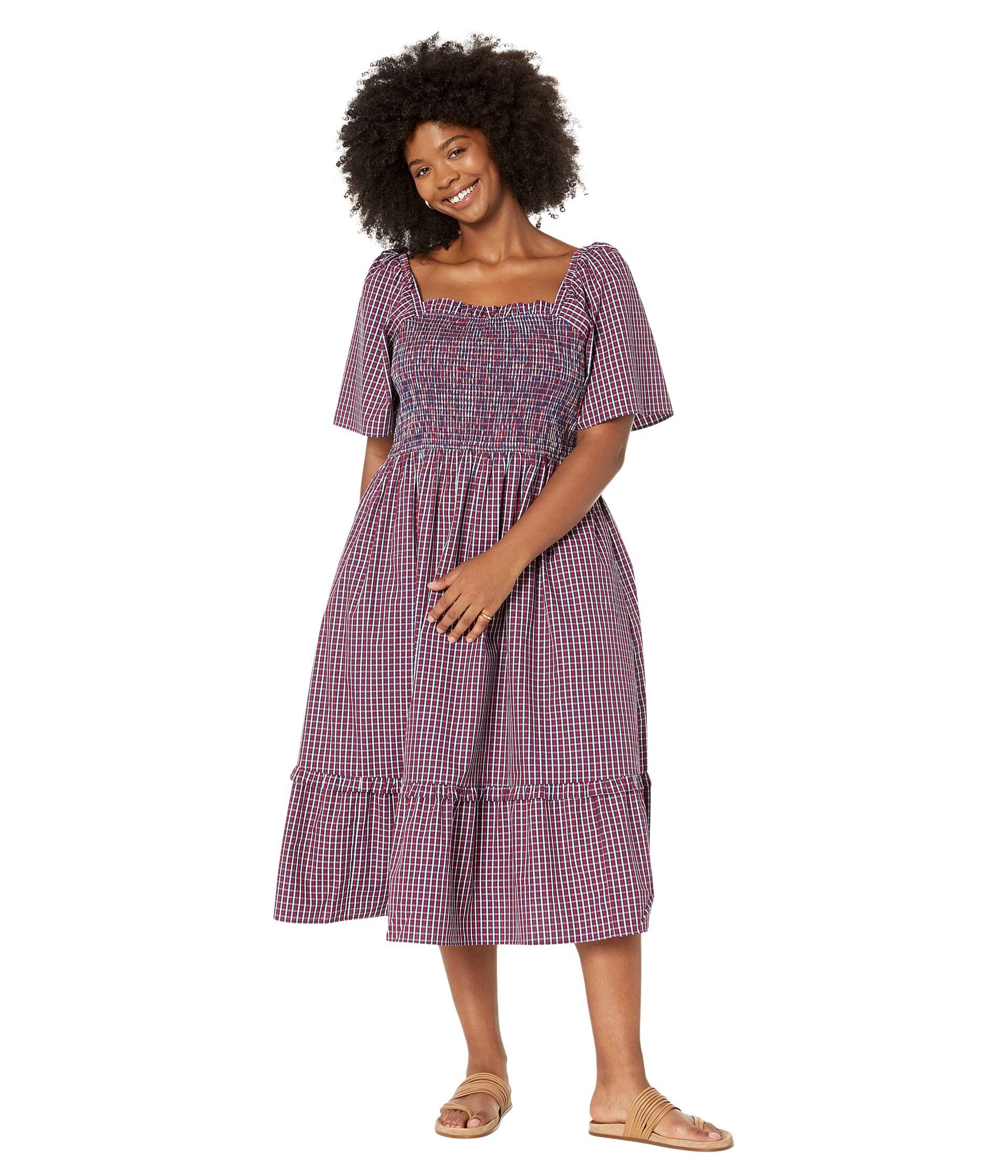 Draper james gingham dress top