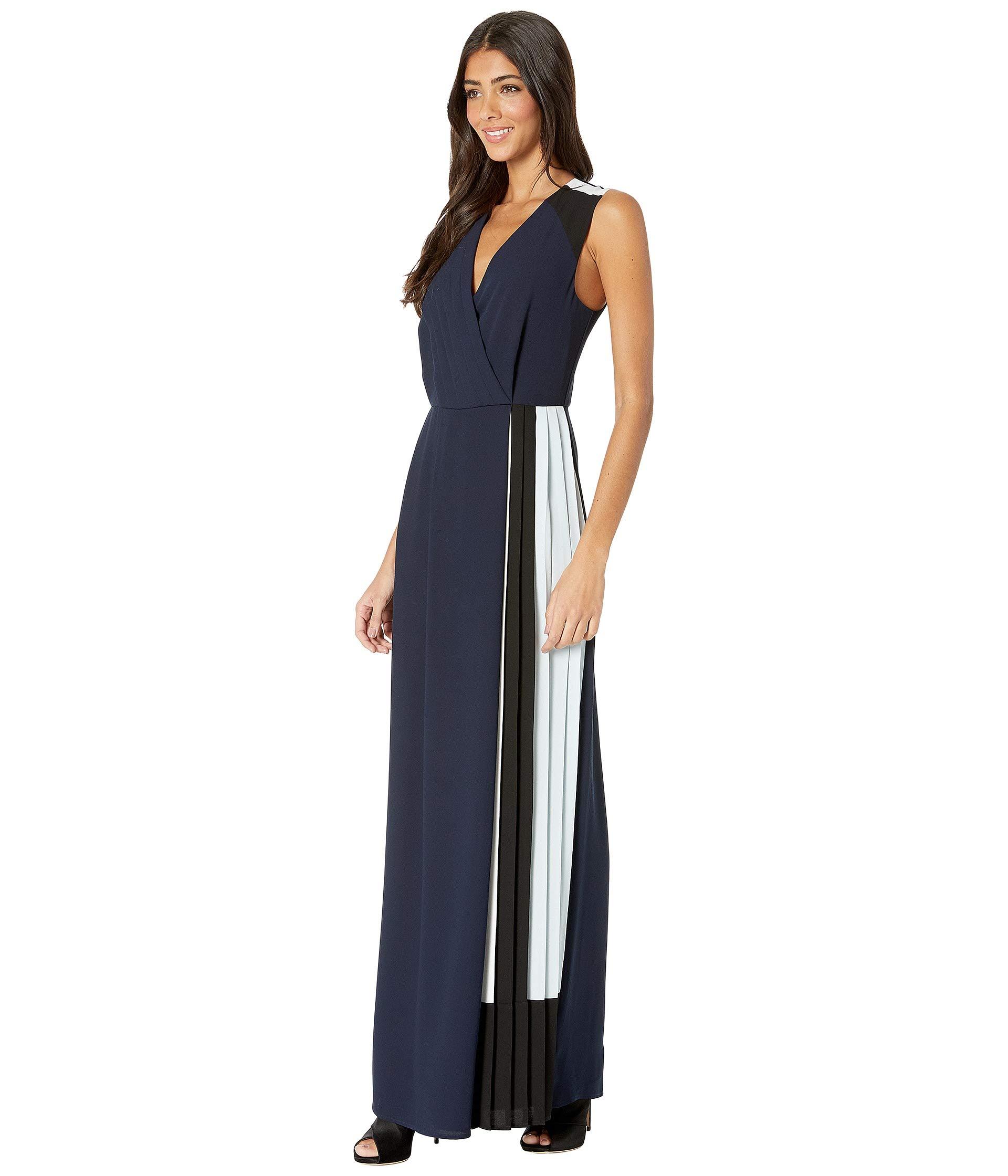 bcbg color block jumpsuit