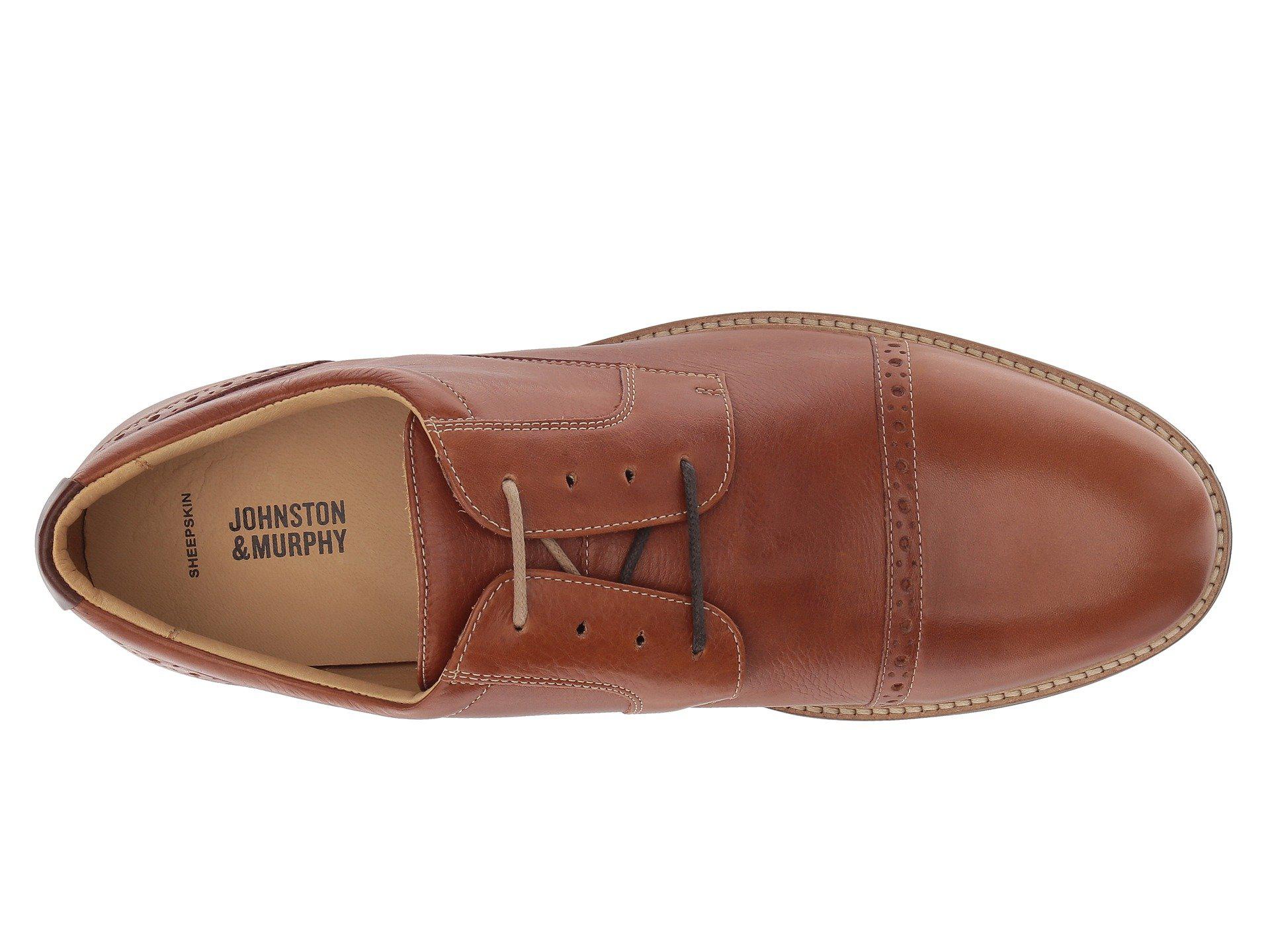 johnston and murphy barlow cap toe