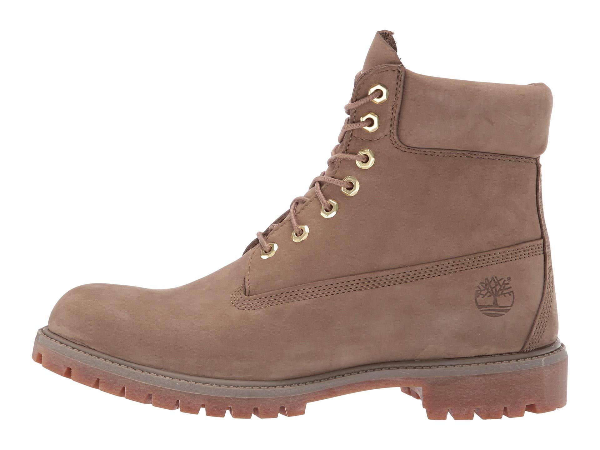 Timberland Leather 6 Premium Boot (new Greige Waterbuck) Men's Boots in  Brown for Men - Lyst