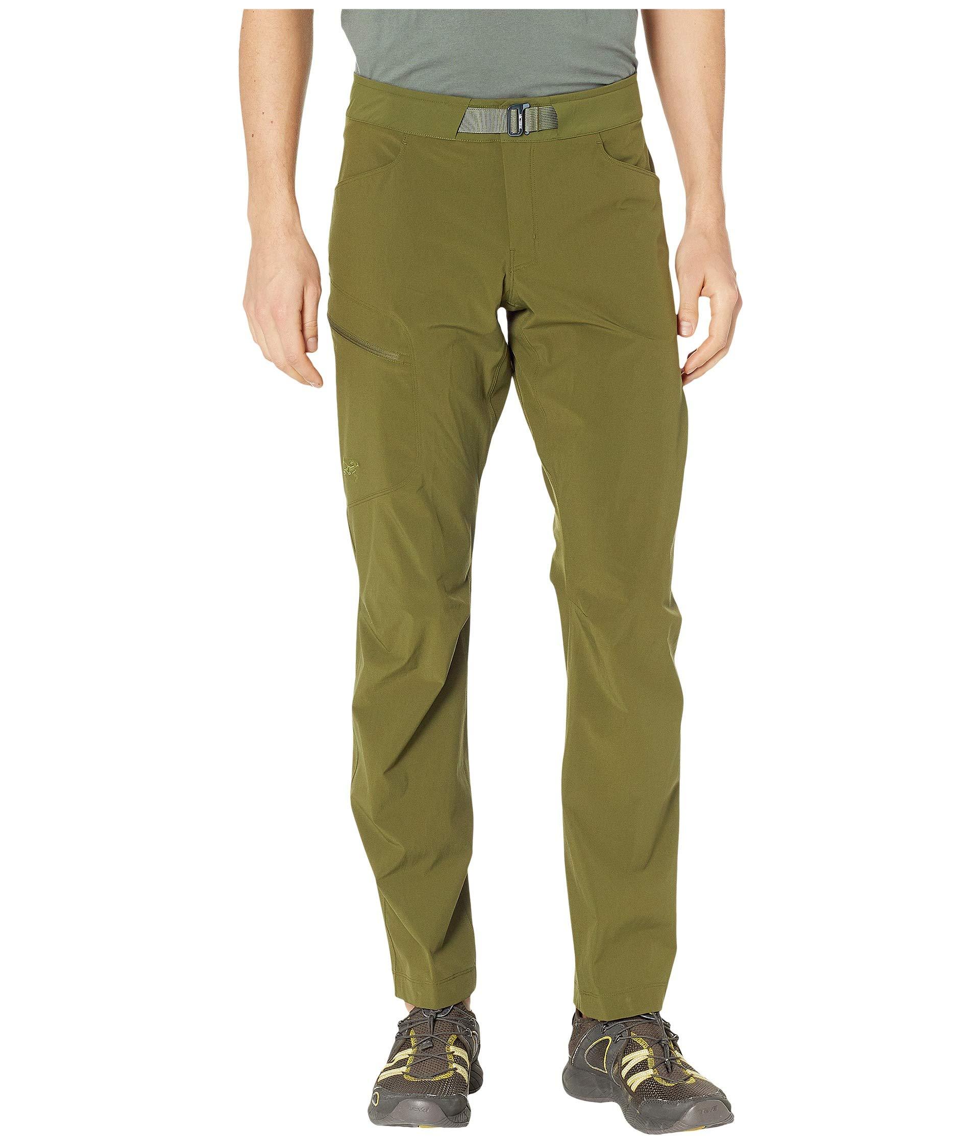 Arc'teryx Synthetic Lefroy Pants in Green for Men - Lyst
