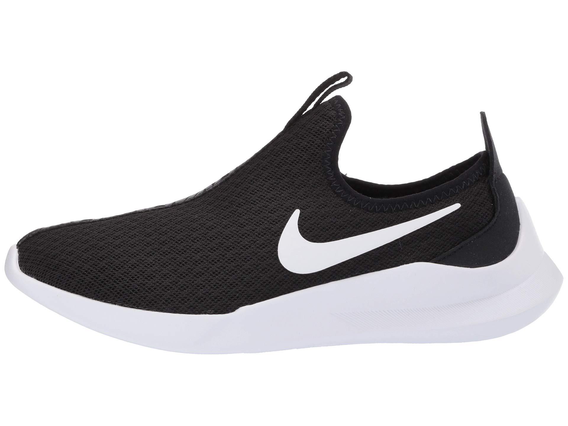 nike black viale slip on