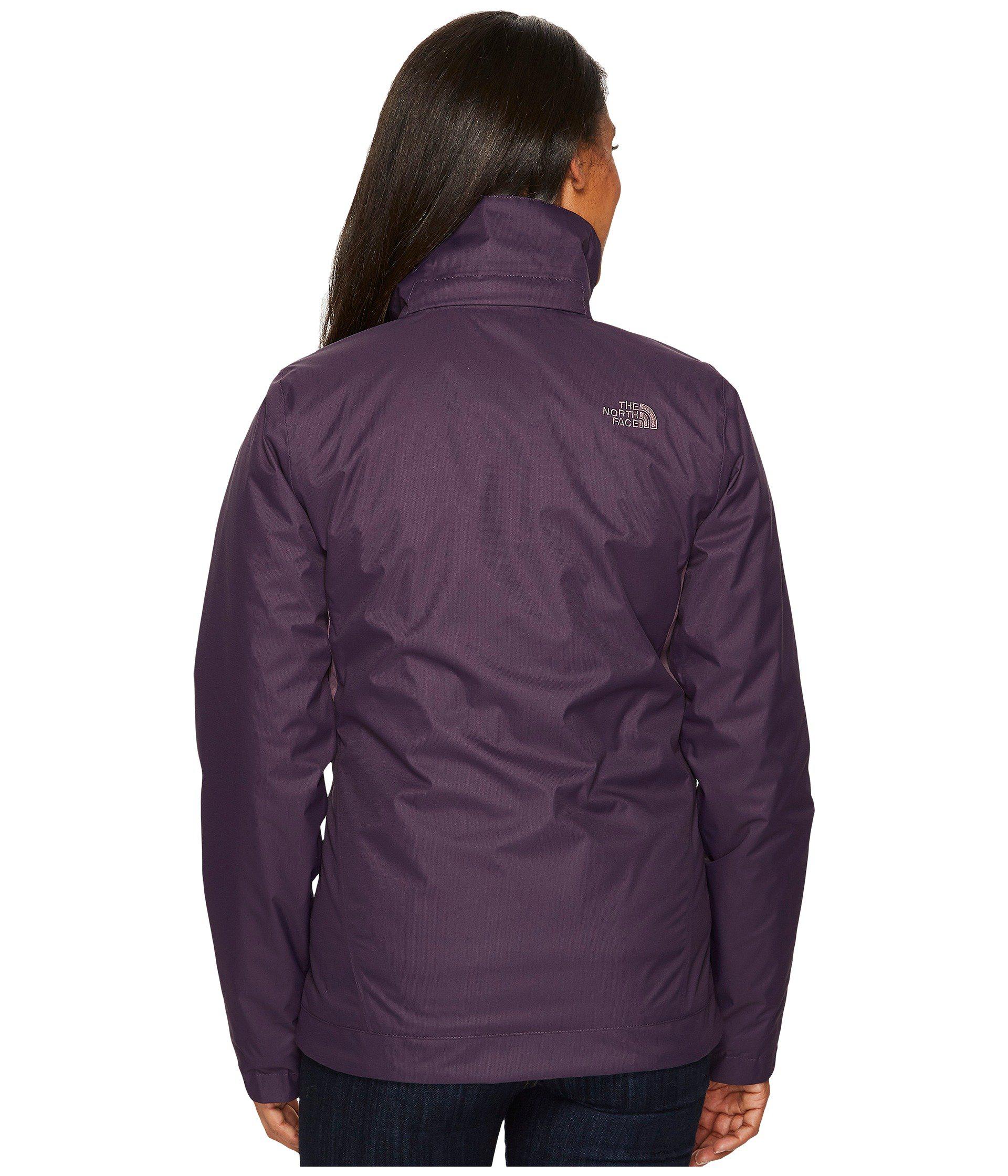 north face mossbud swirl triclimate jacket