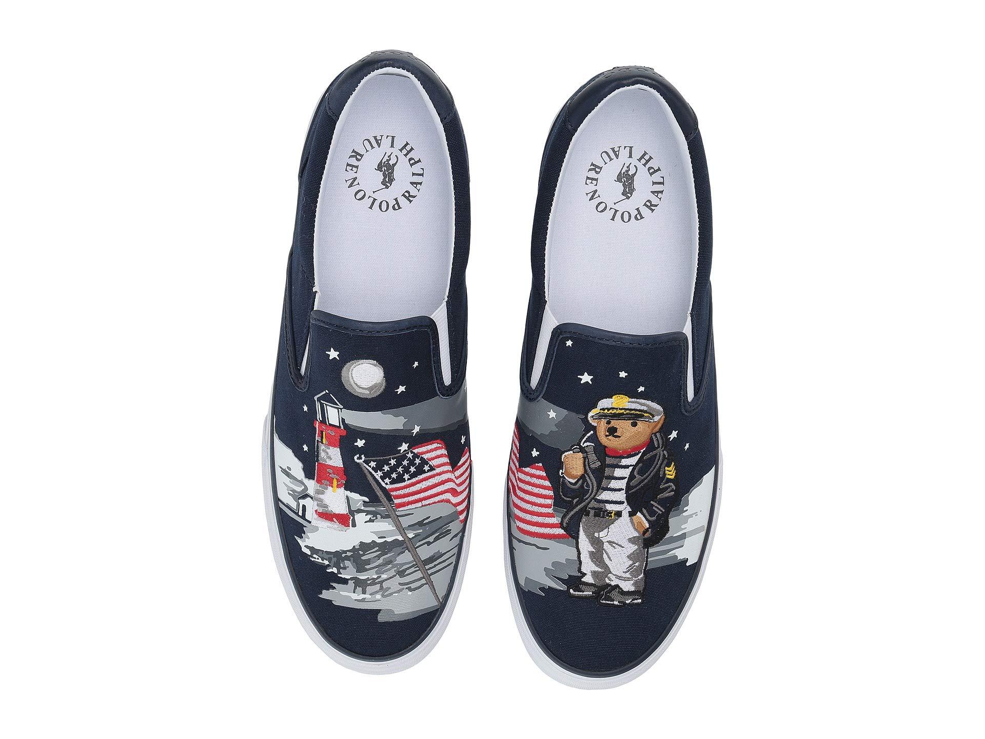 ralph lauren slip on shoes