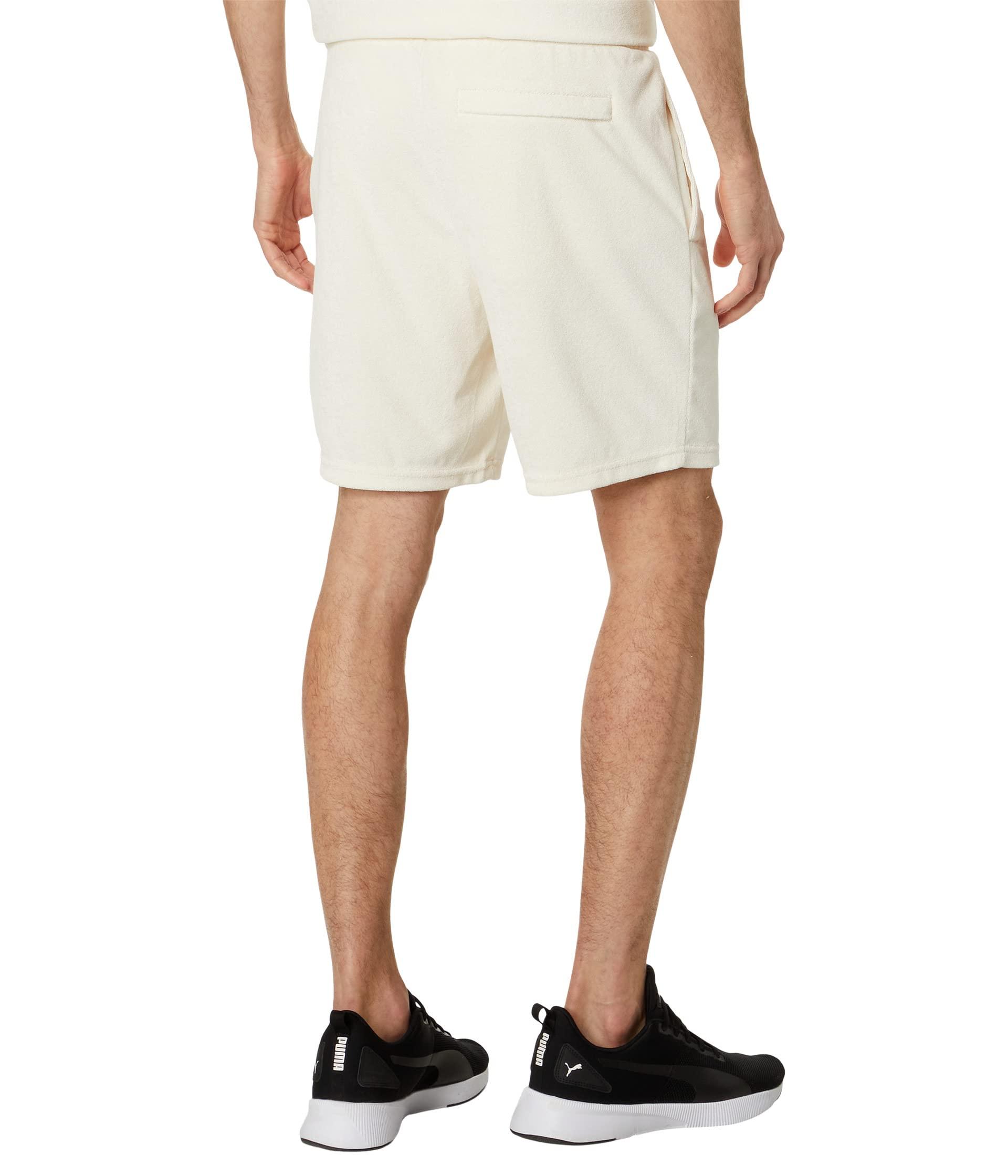 PUMA Classics 8 Toweling Shorts in Natural for Men | Lyst