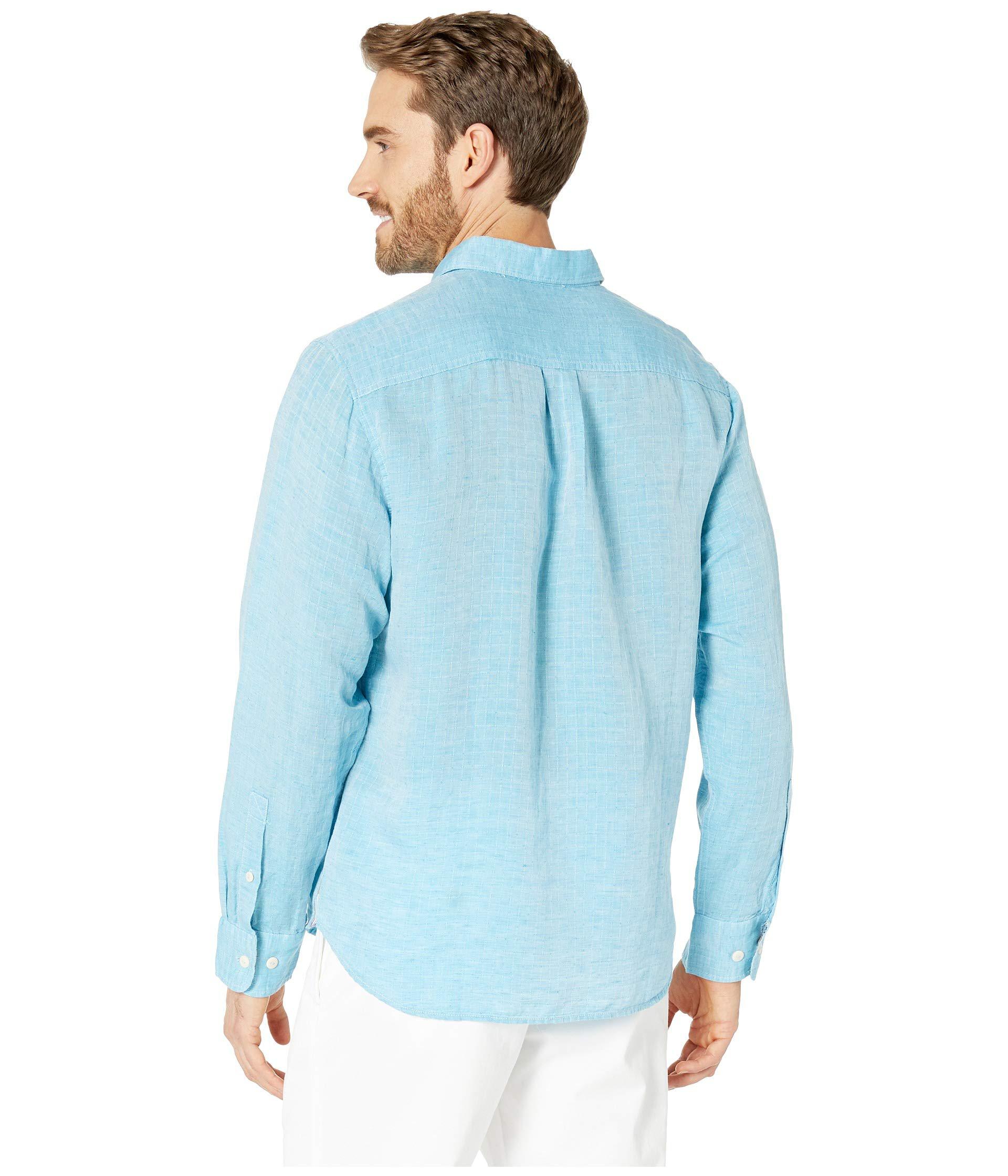 tommy bahama men's long sleeve linen shirts