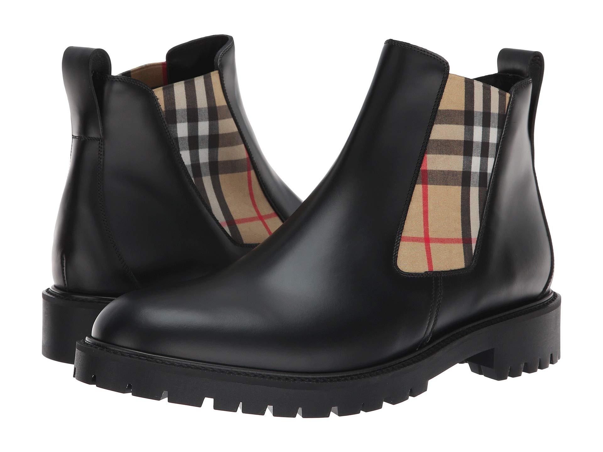 burberry boots for men