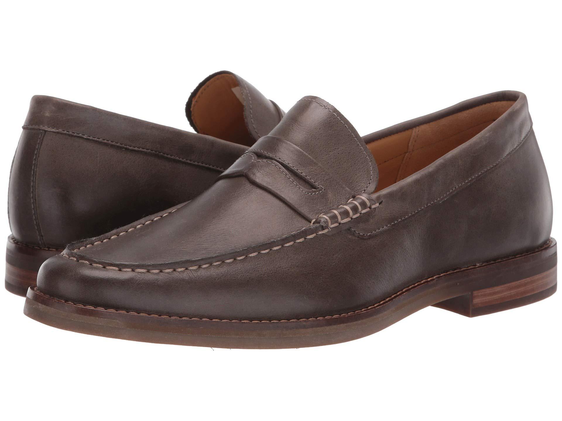 Sperry Top-Sider Gold Cup Exeter Penny Loafer in Gray for Men | Lyst