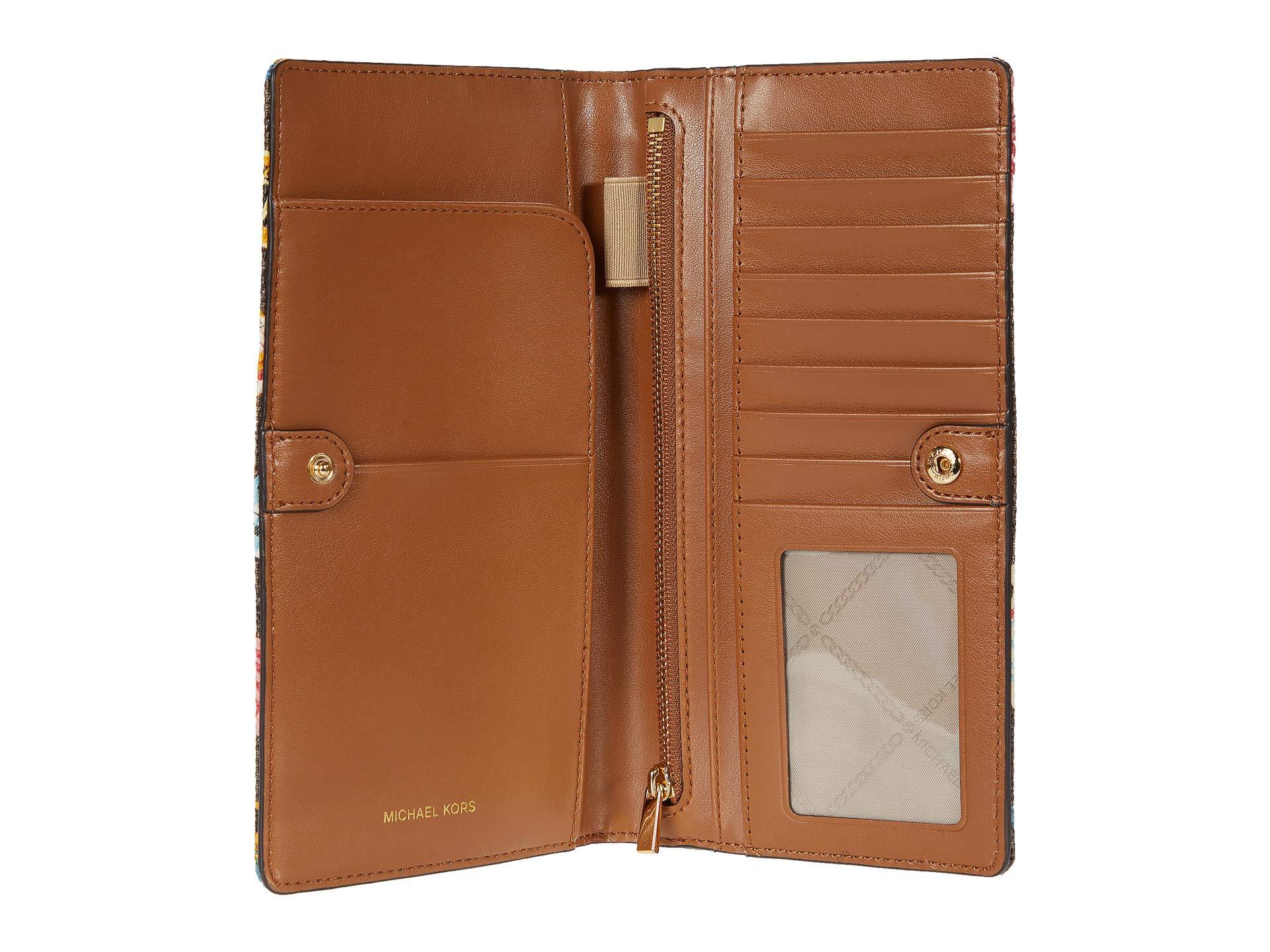 MICHAEL Michael Kors Leather Bedford Legacy Large Travel Wallet in