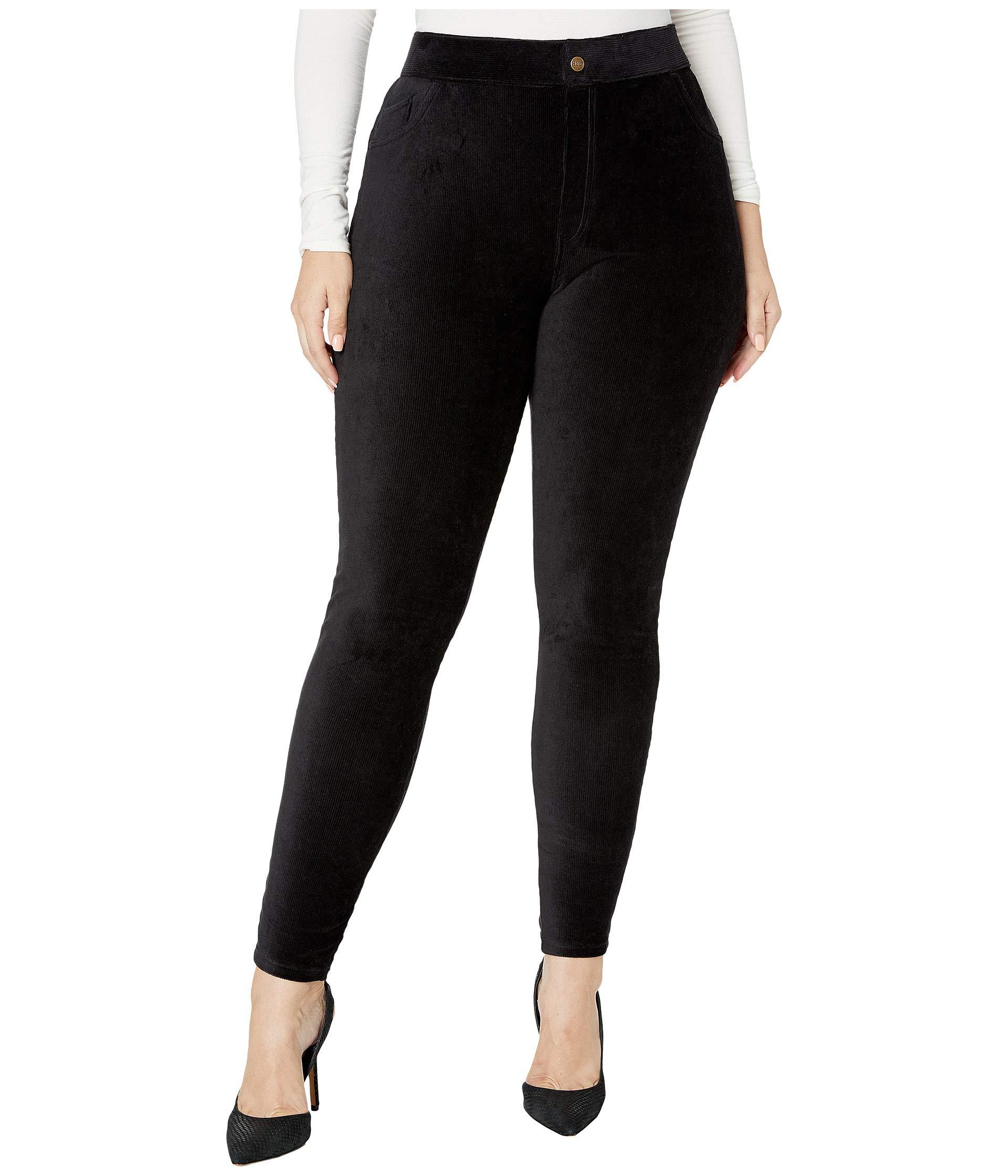 Hue Plus Size Corduroy Leggings in Black Lyst