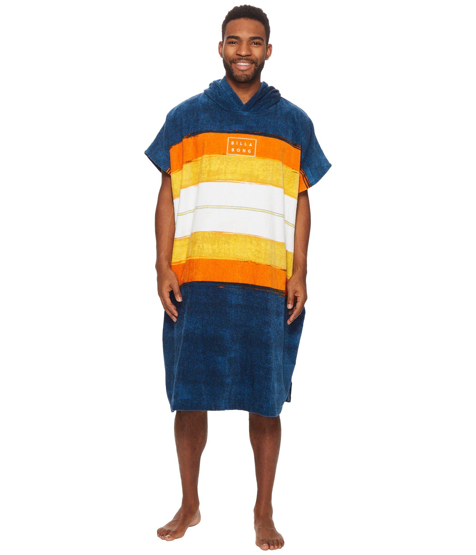 Billabong Hoodie Towel in Blue for Men | Lyst