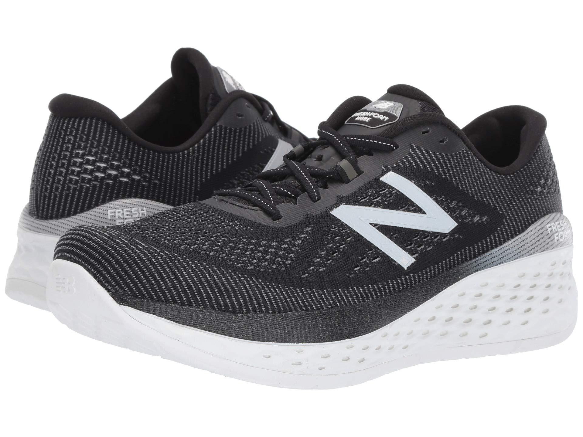 new balance men's fresh foam sport shoes black