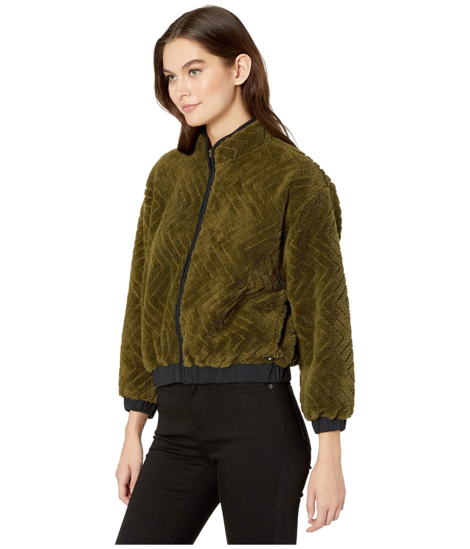 hurley sherpa jacket