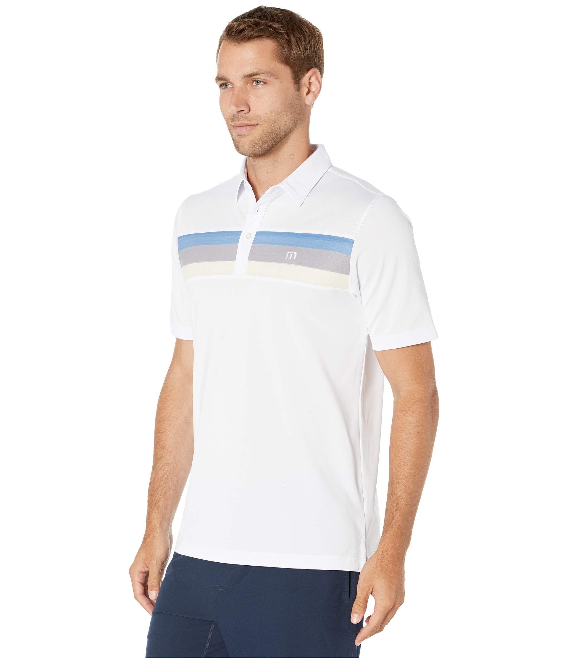 Travis Mathew Synthetic Oh Life Polo in White for Men - Lyst
