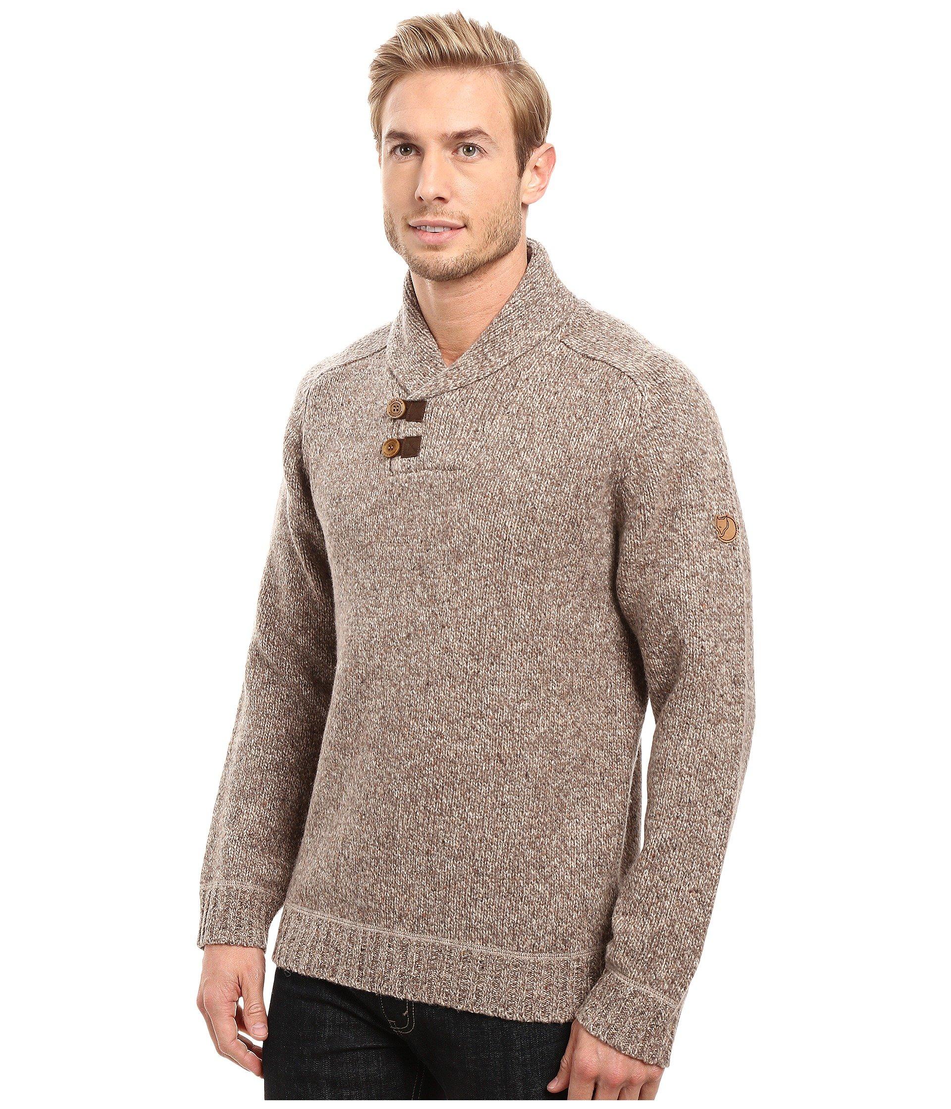 Fjallraven Wool Lada Sweater in Gray for Men - Lyst