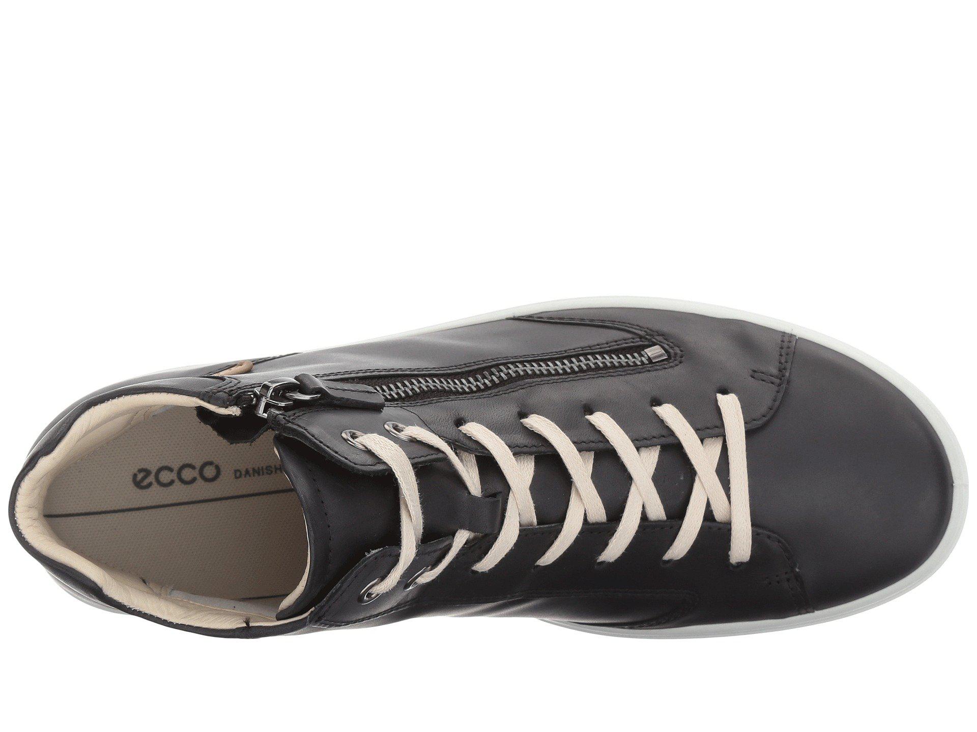 ecco soft 7 zip high top