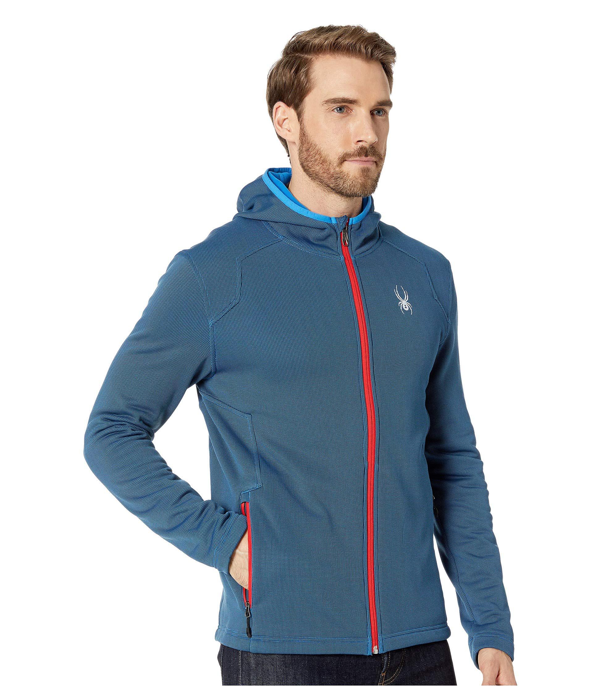 spyder chambers full zip fleece jacket