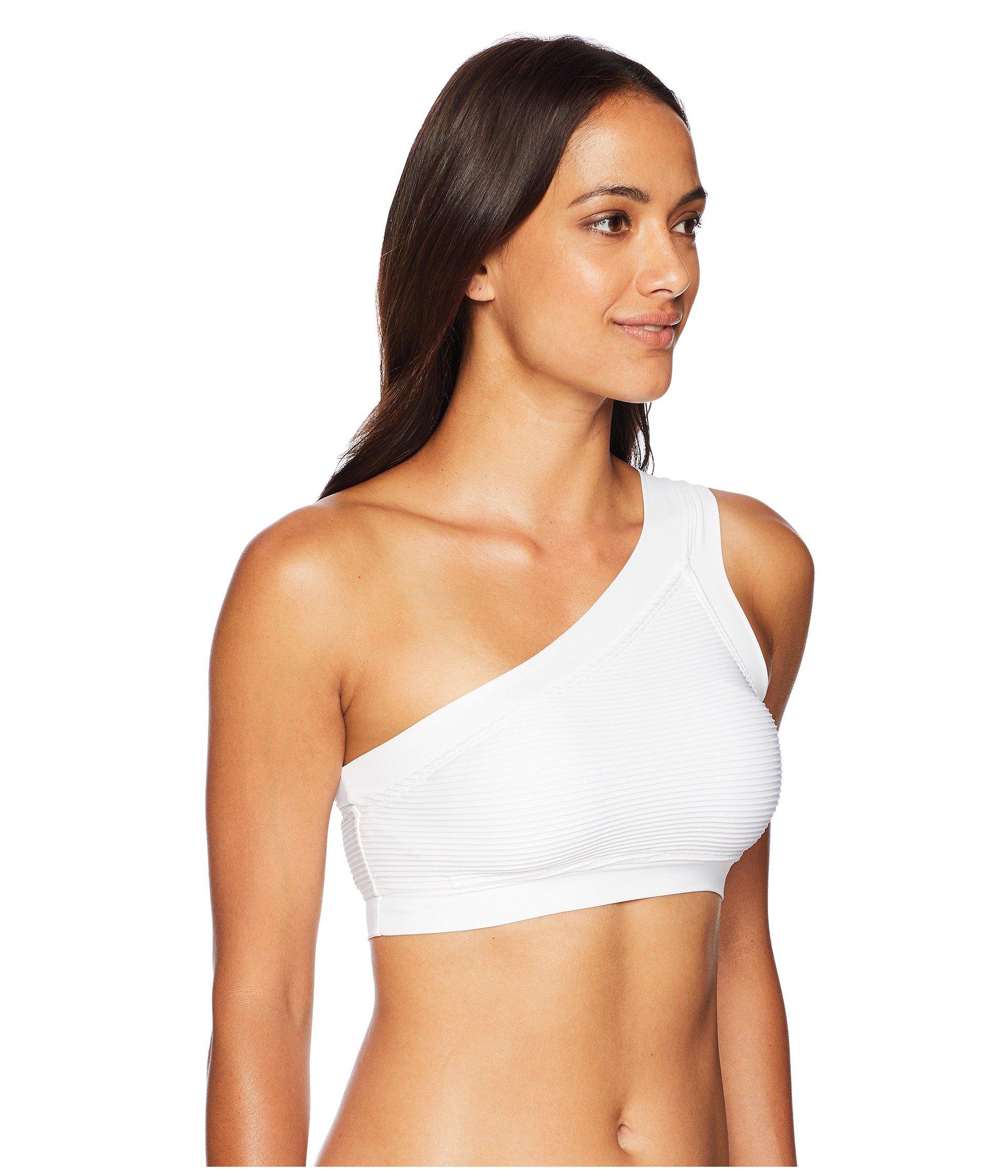 علق مشاة بقرة white sports bra one shoulder bra white asymmetrical  athleisure - immersivespaceprogramme.com