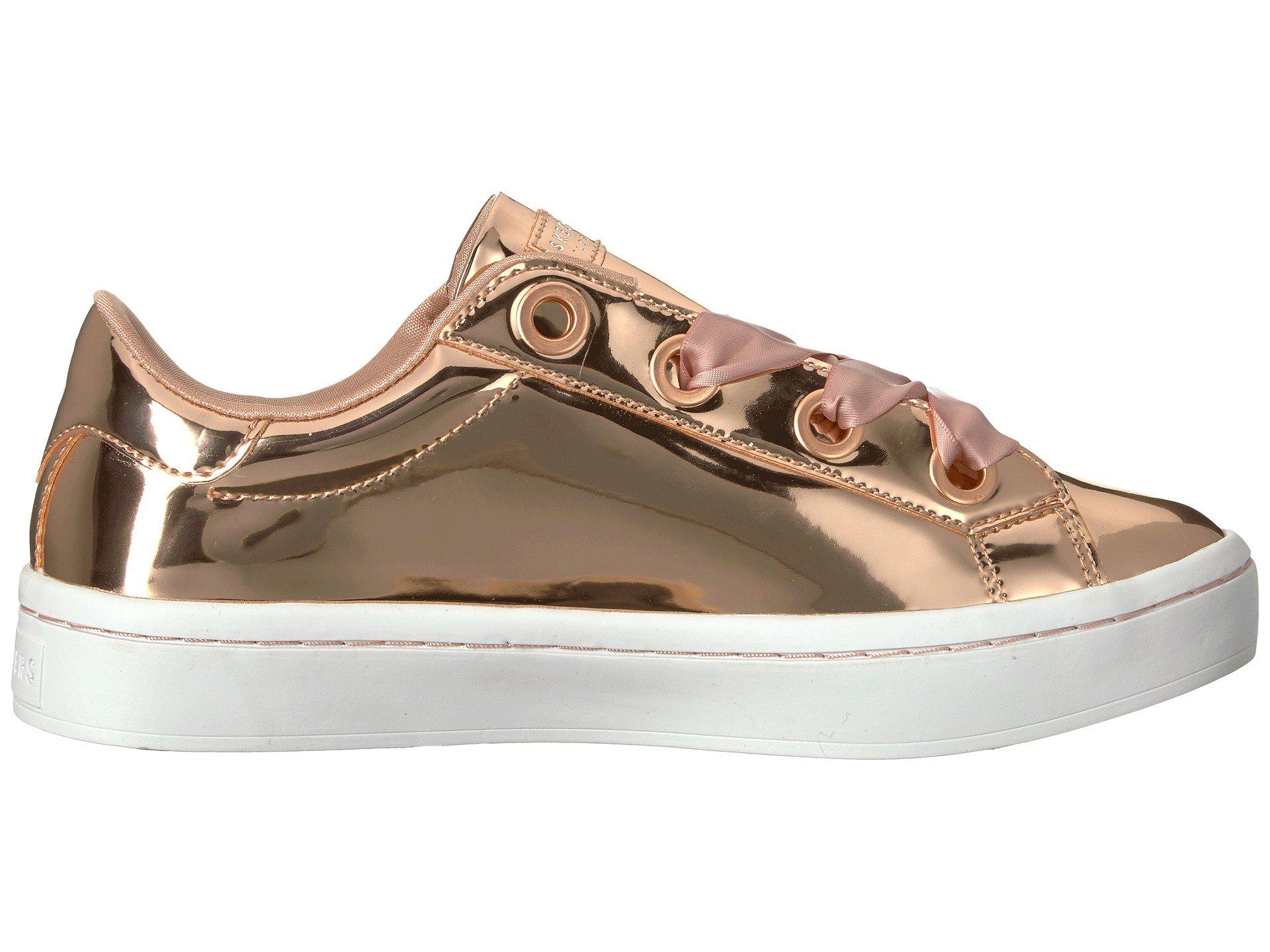 Skechers Hi-lites - Liquid Bling (rose Gold) Women's Shoes | Lyst